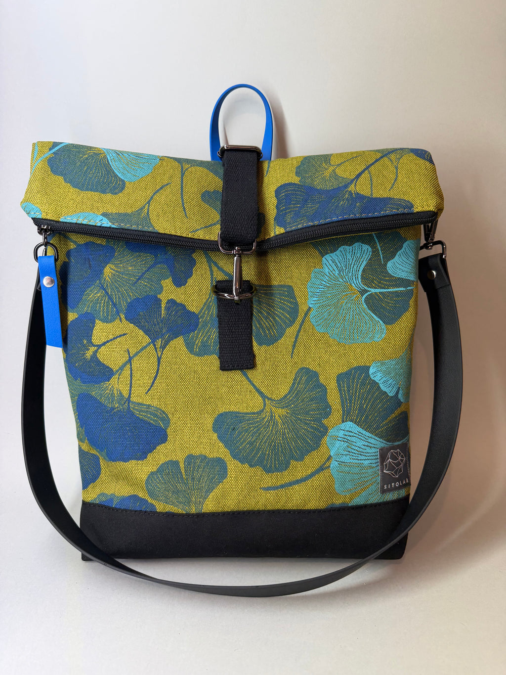 SITOLAB KIWI GREEN GINKO BACKPACK BAG