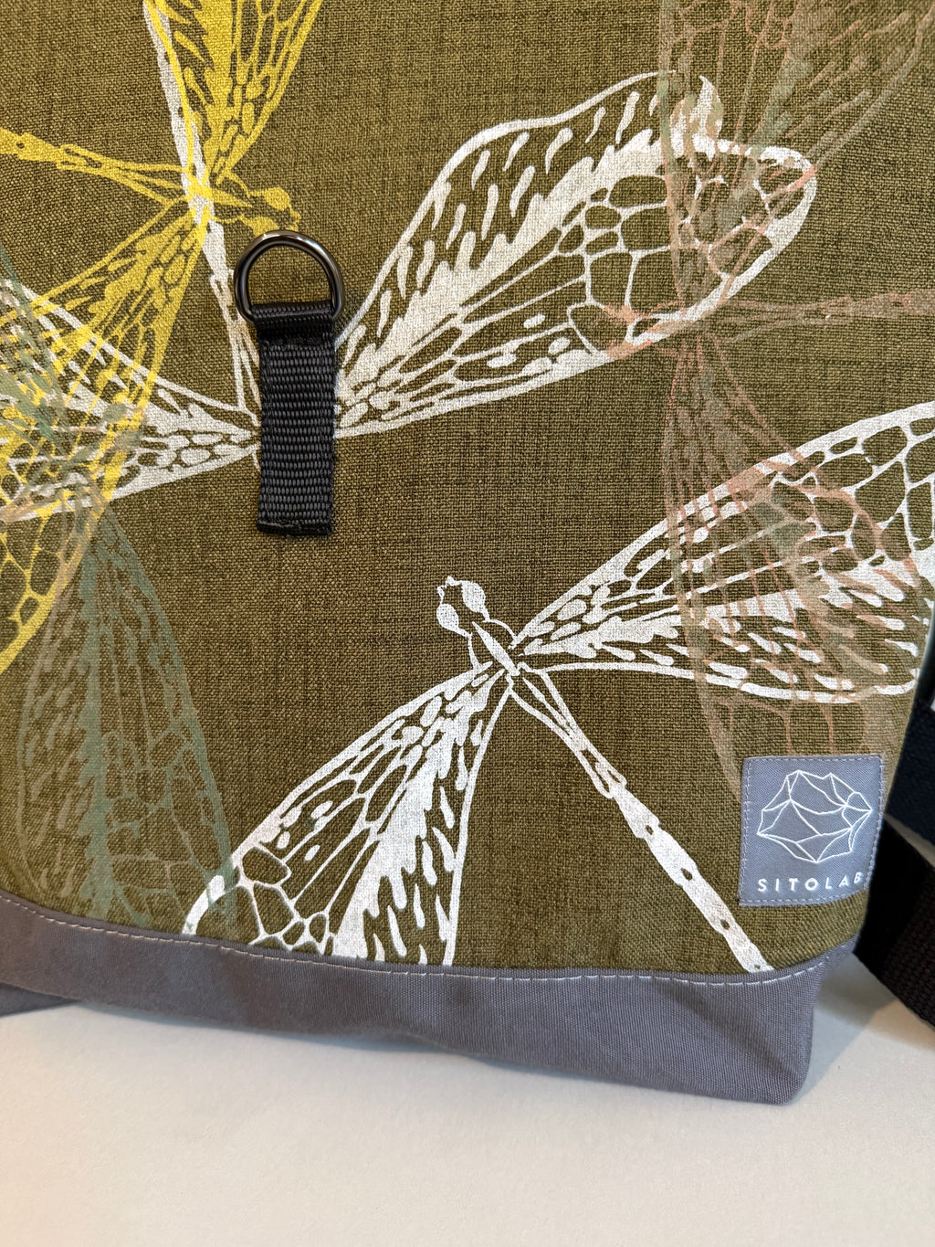 SITOLAB GREEN DRAGONFLY BACKPACK BAG