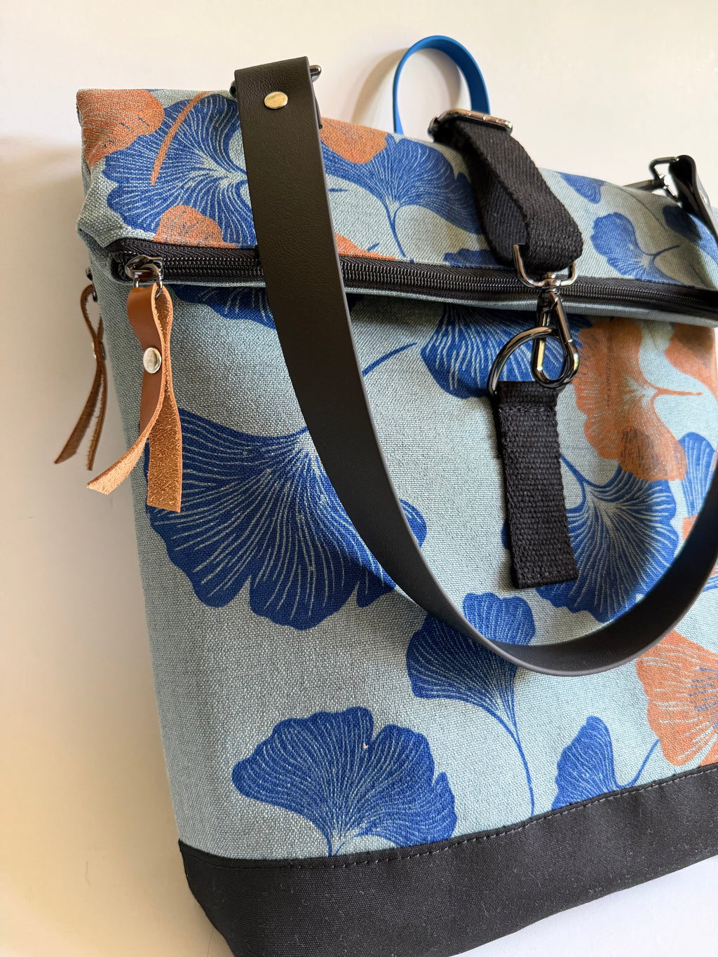 SITOLAB SAGE GREEN GINKO BACKPACK BAG