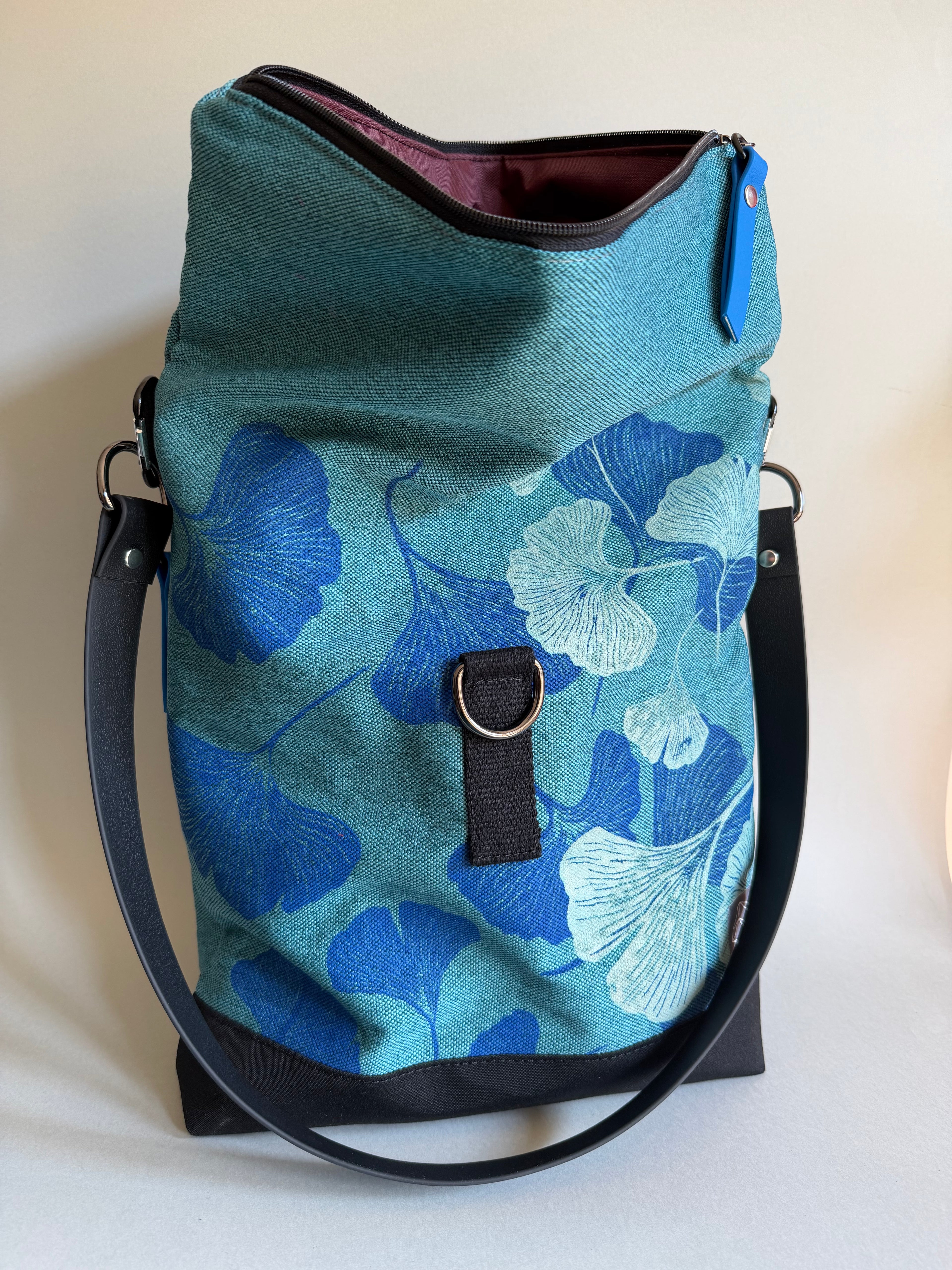 SITOLAB BLUE GINKO BACKPACK BAG
