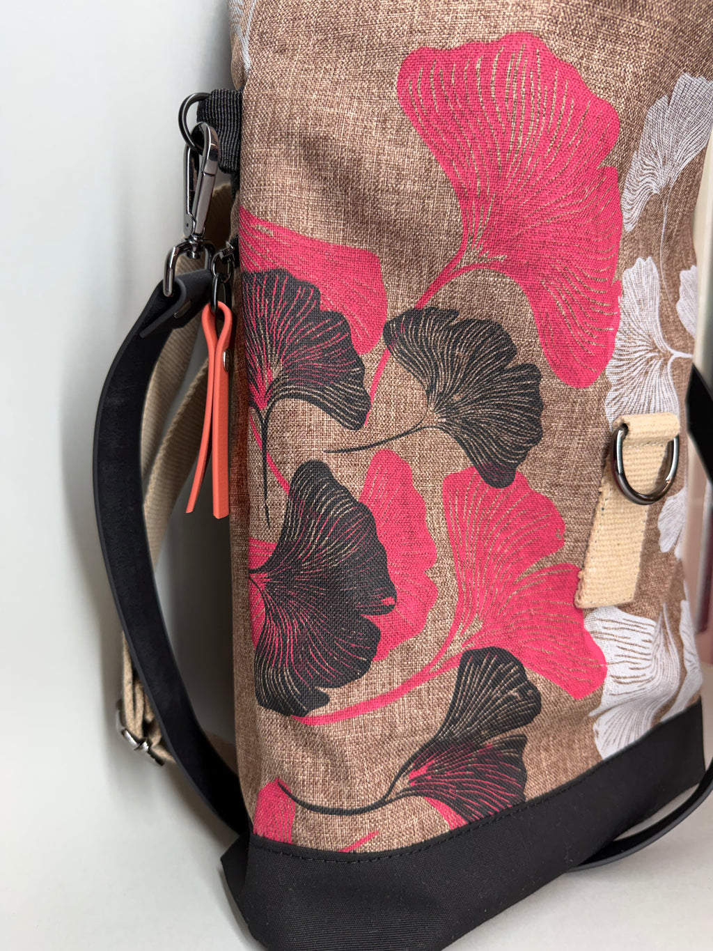 SITOLAB BEIGE GINKO BACKPACK BAG