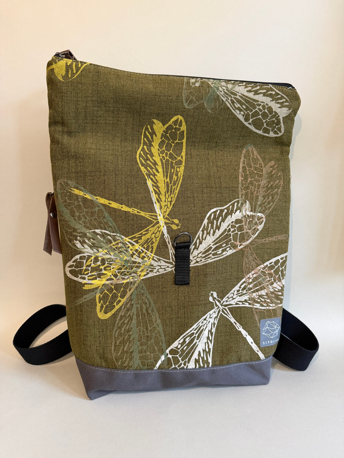 SITOLAB GREEN DRAGONFLY BACKPACK BAG