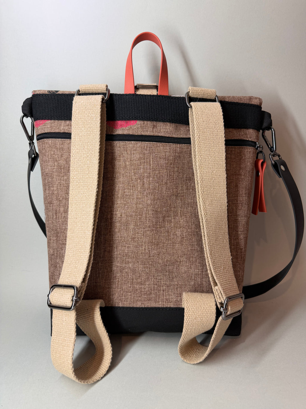 SITOLAB BEIGE GINKO BACKPACK BAG