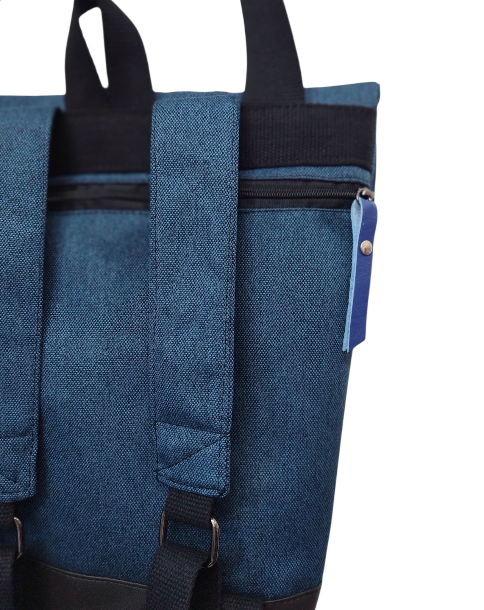 SITOLAB BLUE FRECKLE PRINT BACKPACK