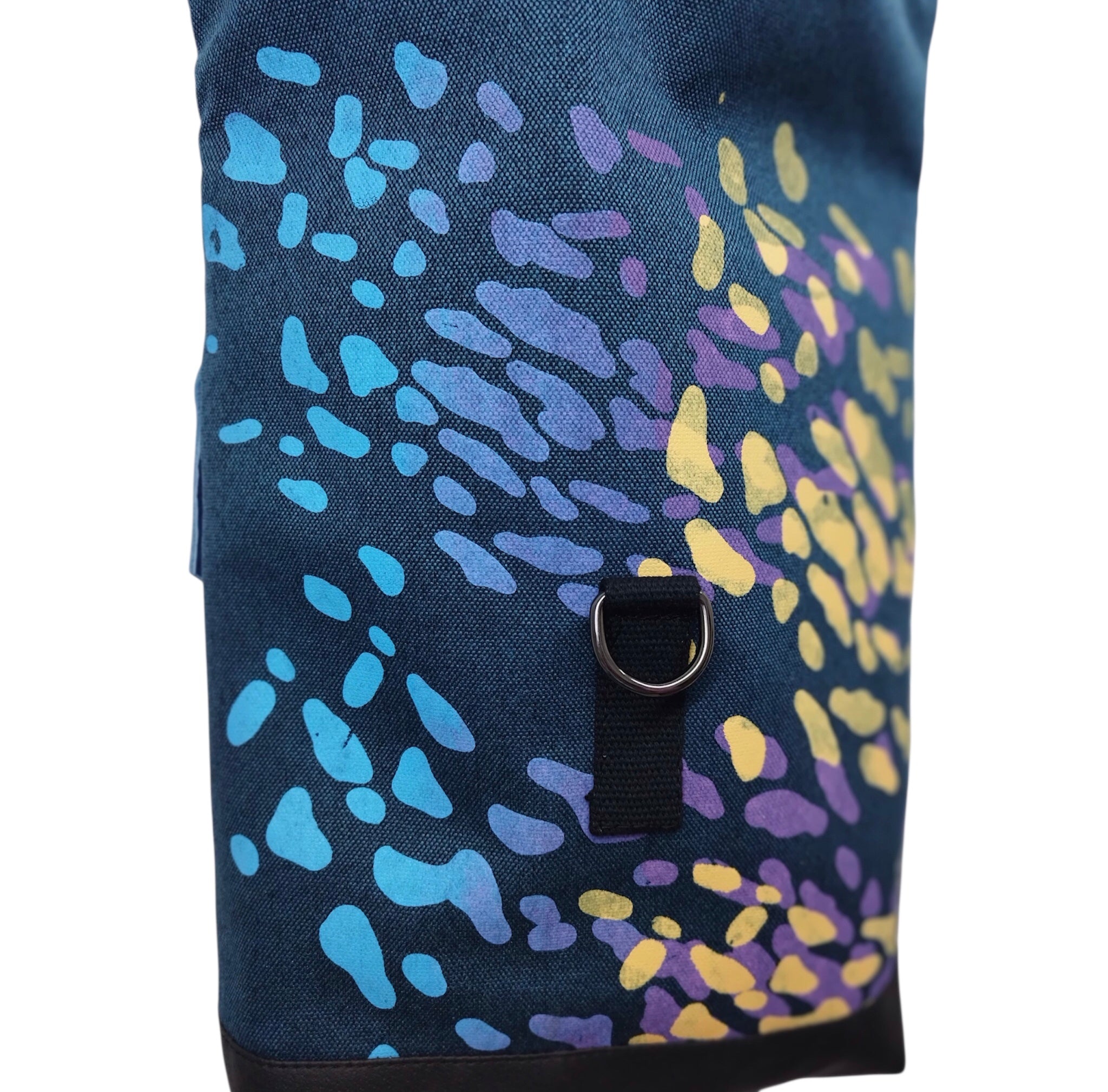 SITOLAB BLUE FRECKLE PRINT BACKPACK