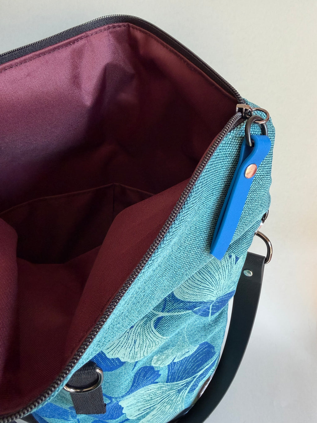 SITOLAB BLUE GINKO BACKPACK BAG