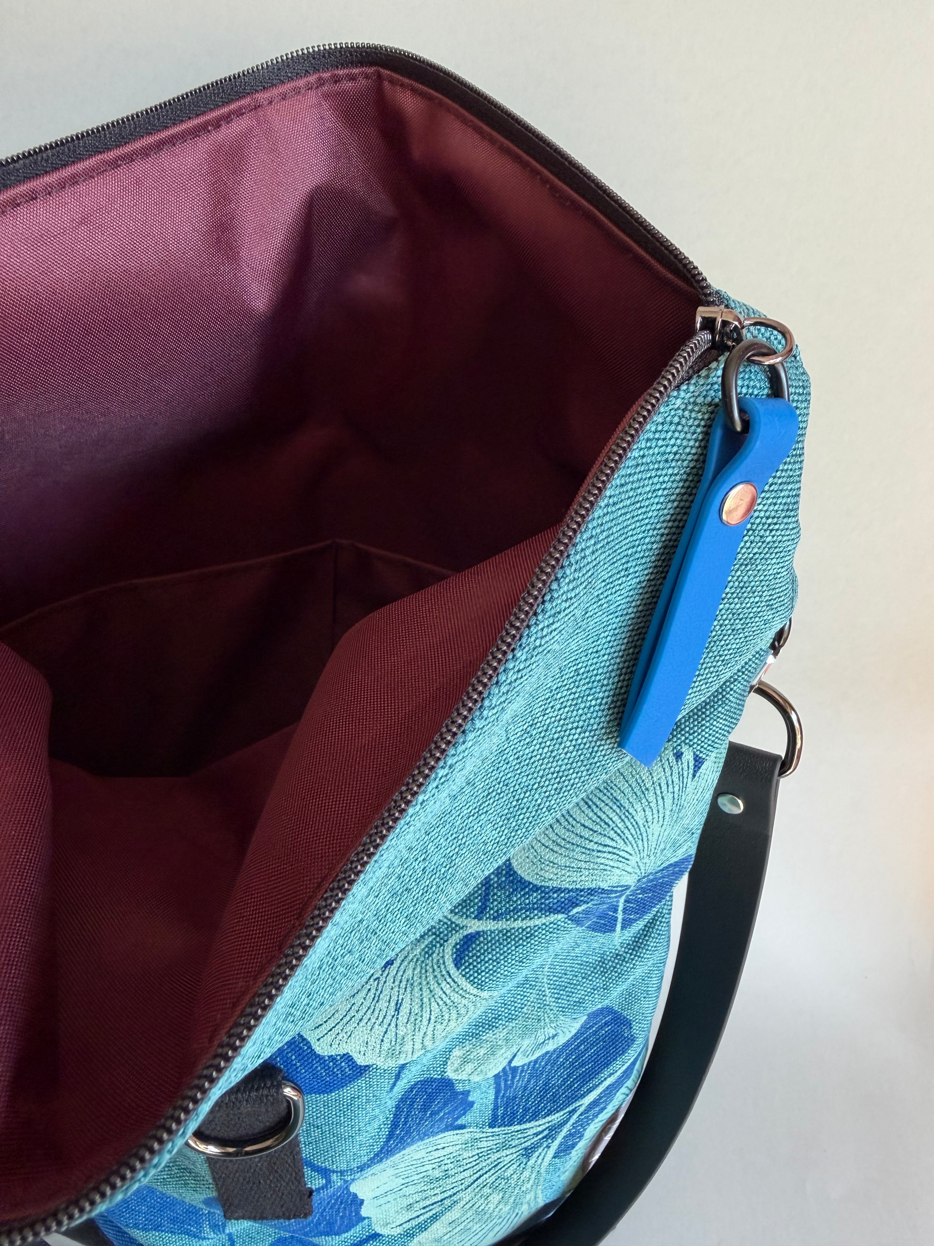 SITOLAB BLUE GINKO BACKPACK BAG