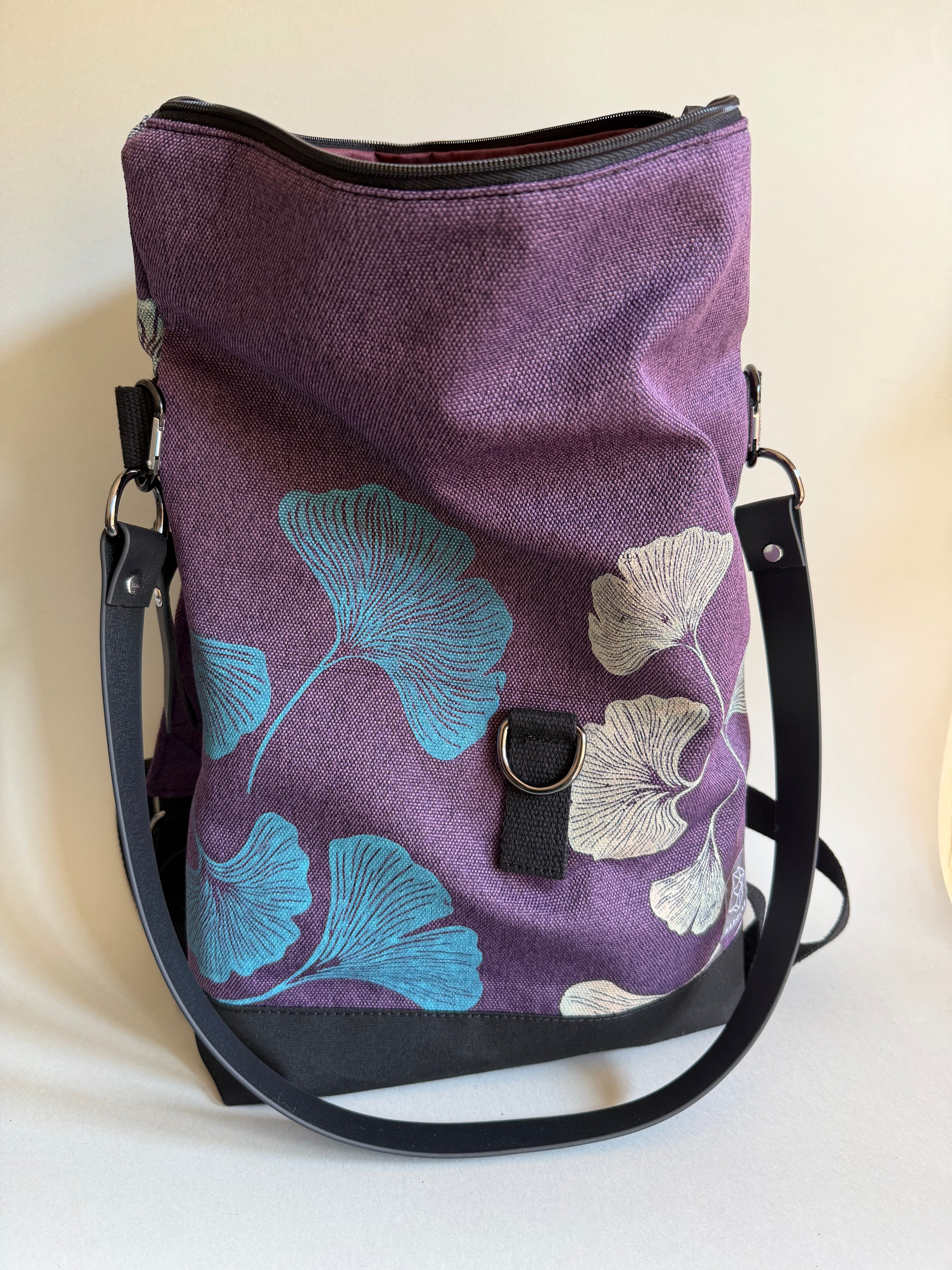SITOLAB VIOLET GINKO BACKPACK BAG