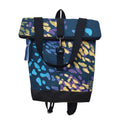 SITOLAB BLUE FRECKLE PRINT BACKPACK