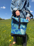 SITOLAB BLUE GINKO BACKPACK BAG