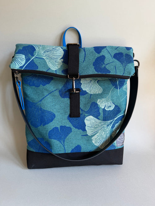 SITOLAB BLUE GINKO BACKPACK BAG