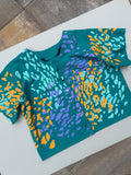 SITOLAB TURQUOISE FRECKLE MINI SHIRT II