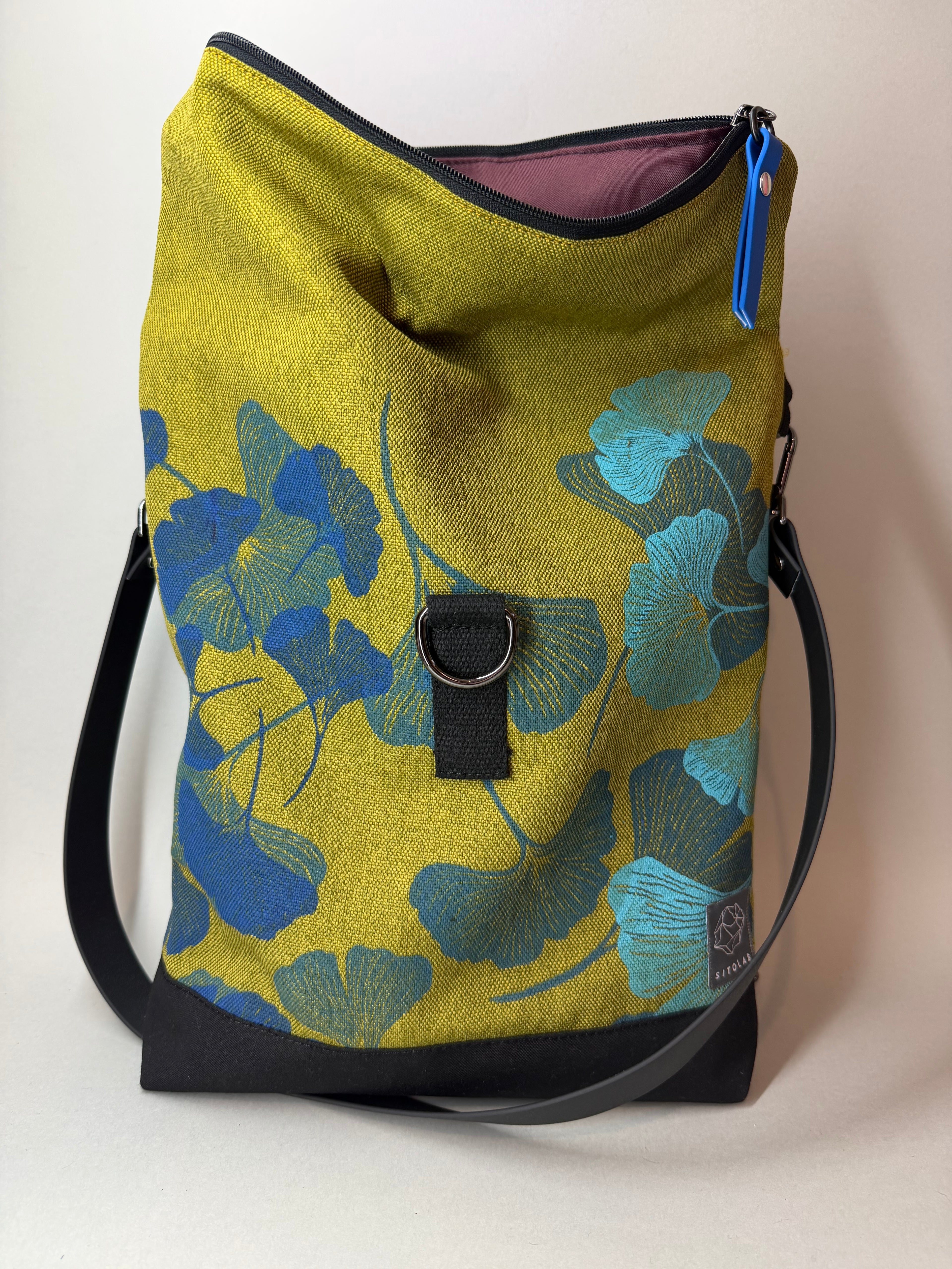 SITOLAB KIWI GREEN GINKO BACKPACK BAG