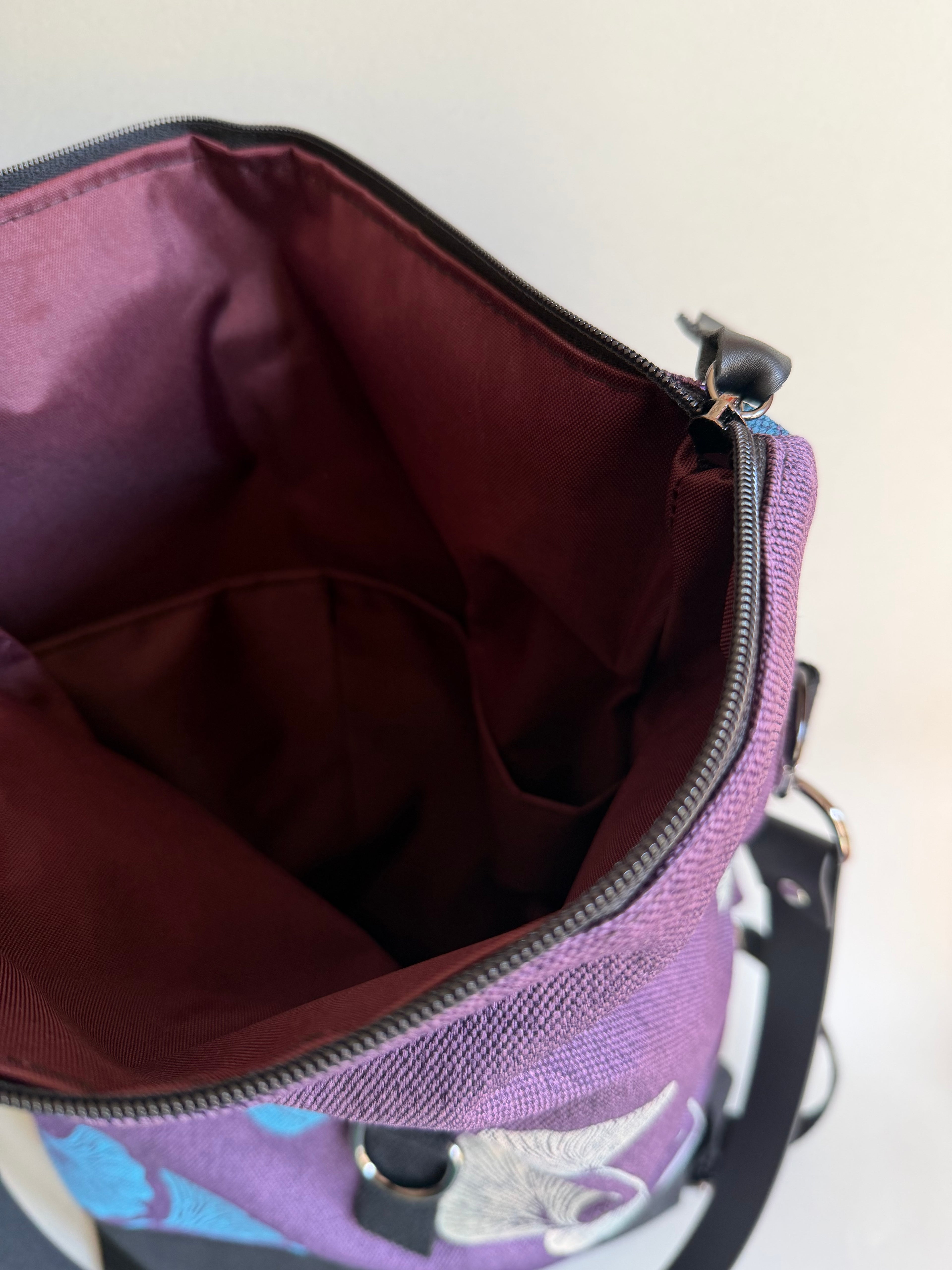 SITOLAB VIOLET GINKO BACKPACK BAG