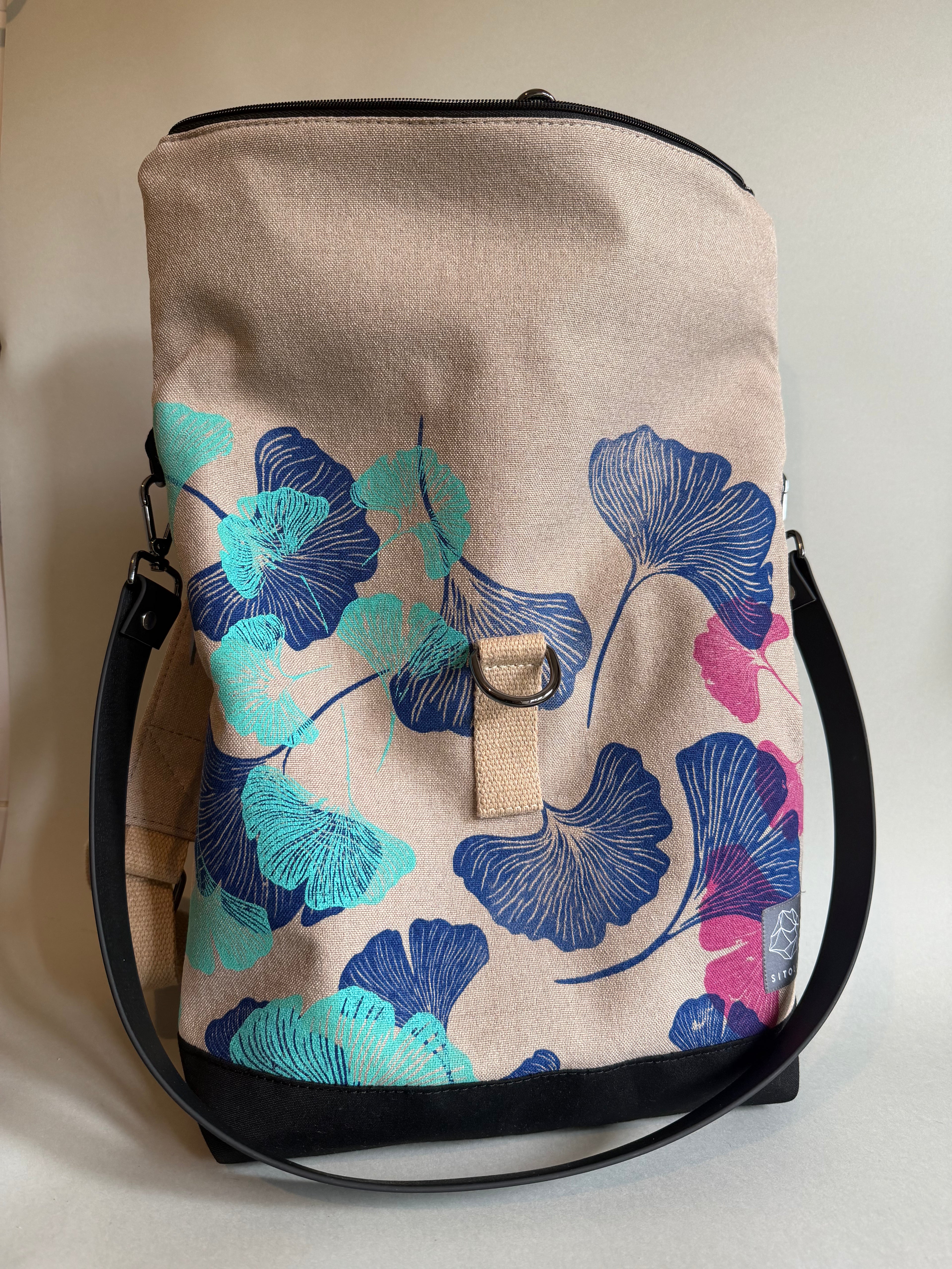 SITOLAB SAND BEIGE GINKO BACKPACK BAG