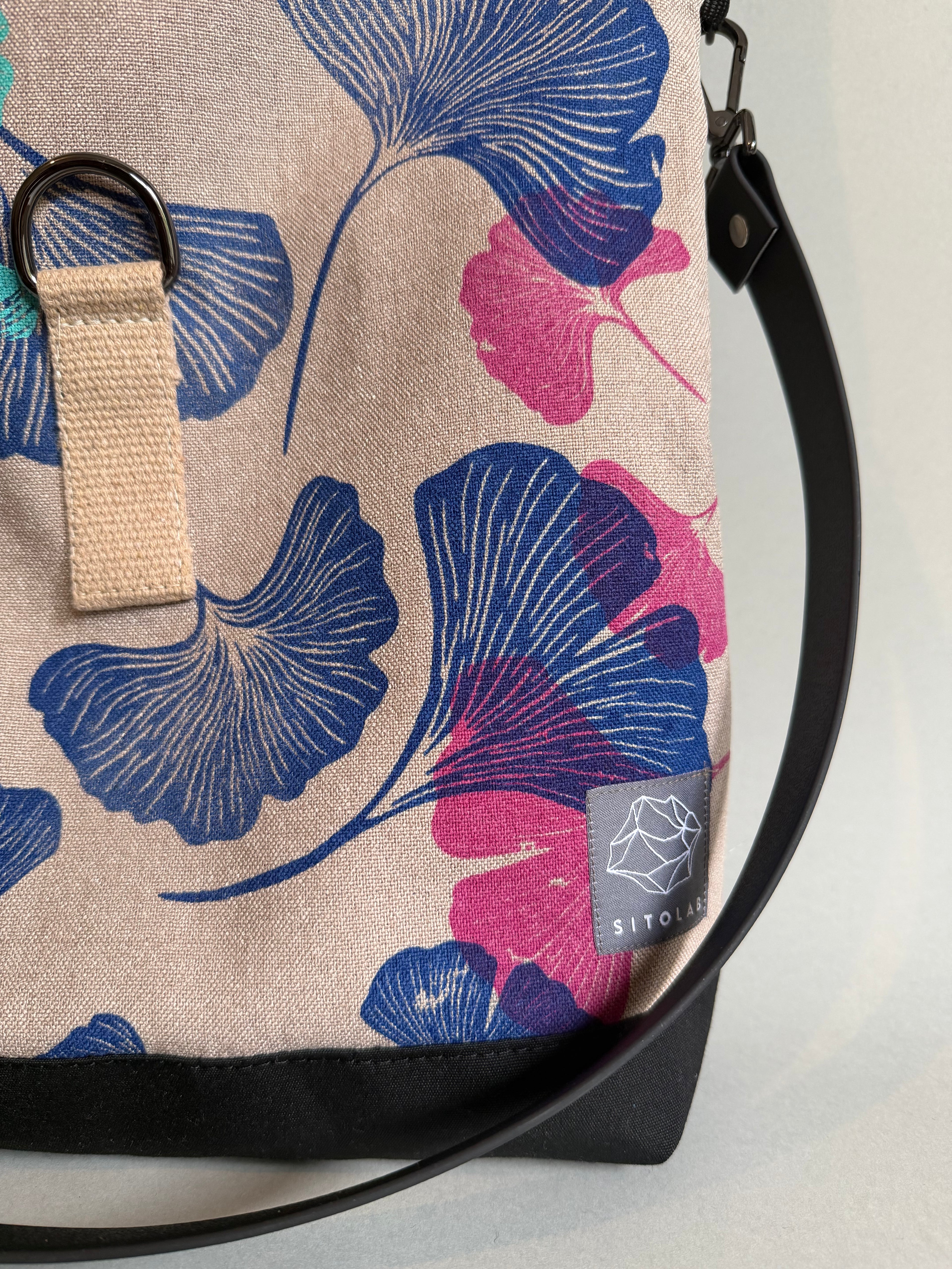 SITOLAB SAND BEIGE GINKO BACKPACK BAG