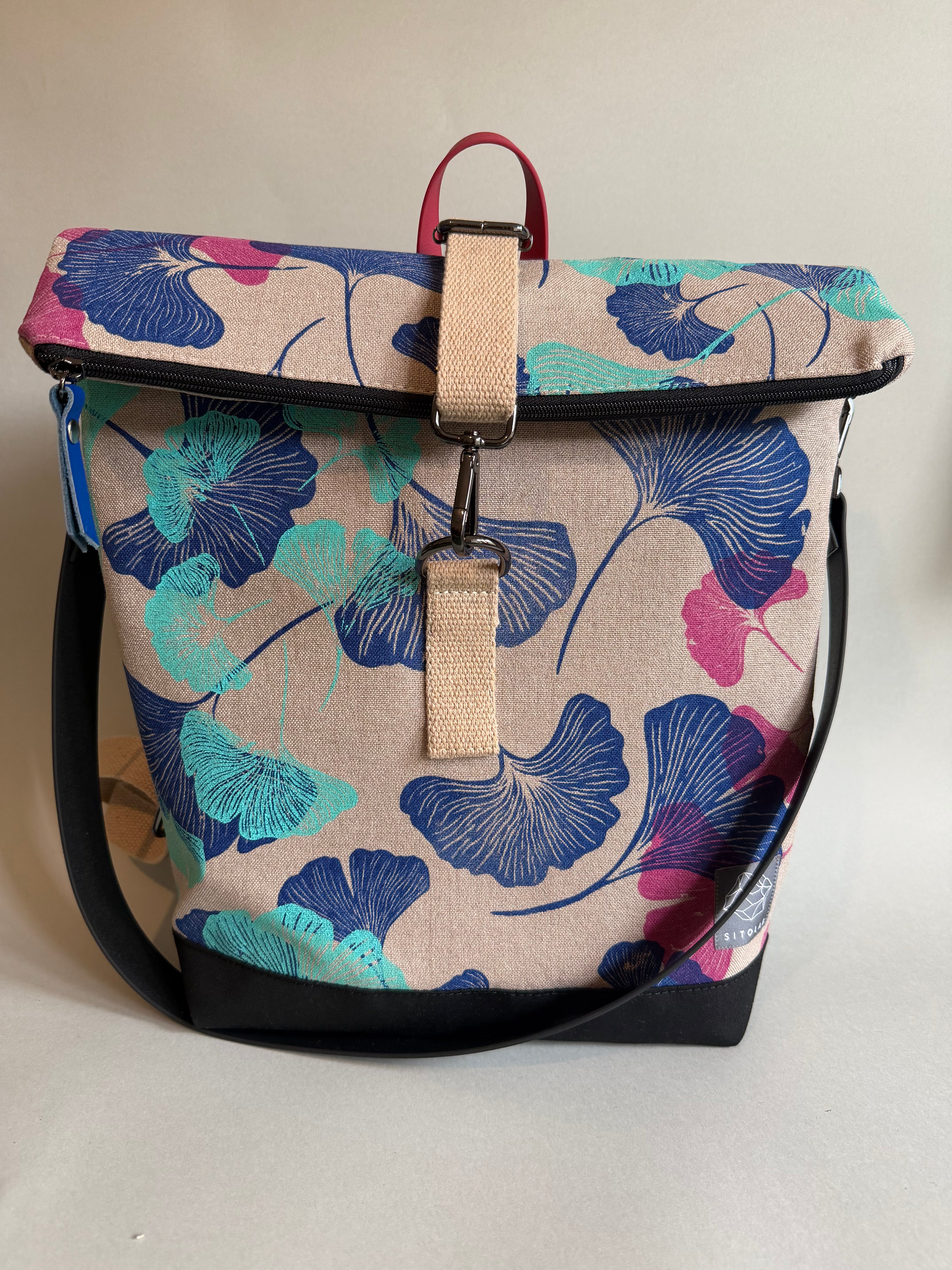 SITOLAB SAND BEIGE GINKO BACKPACK BAG