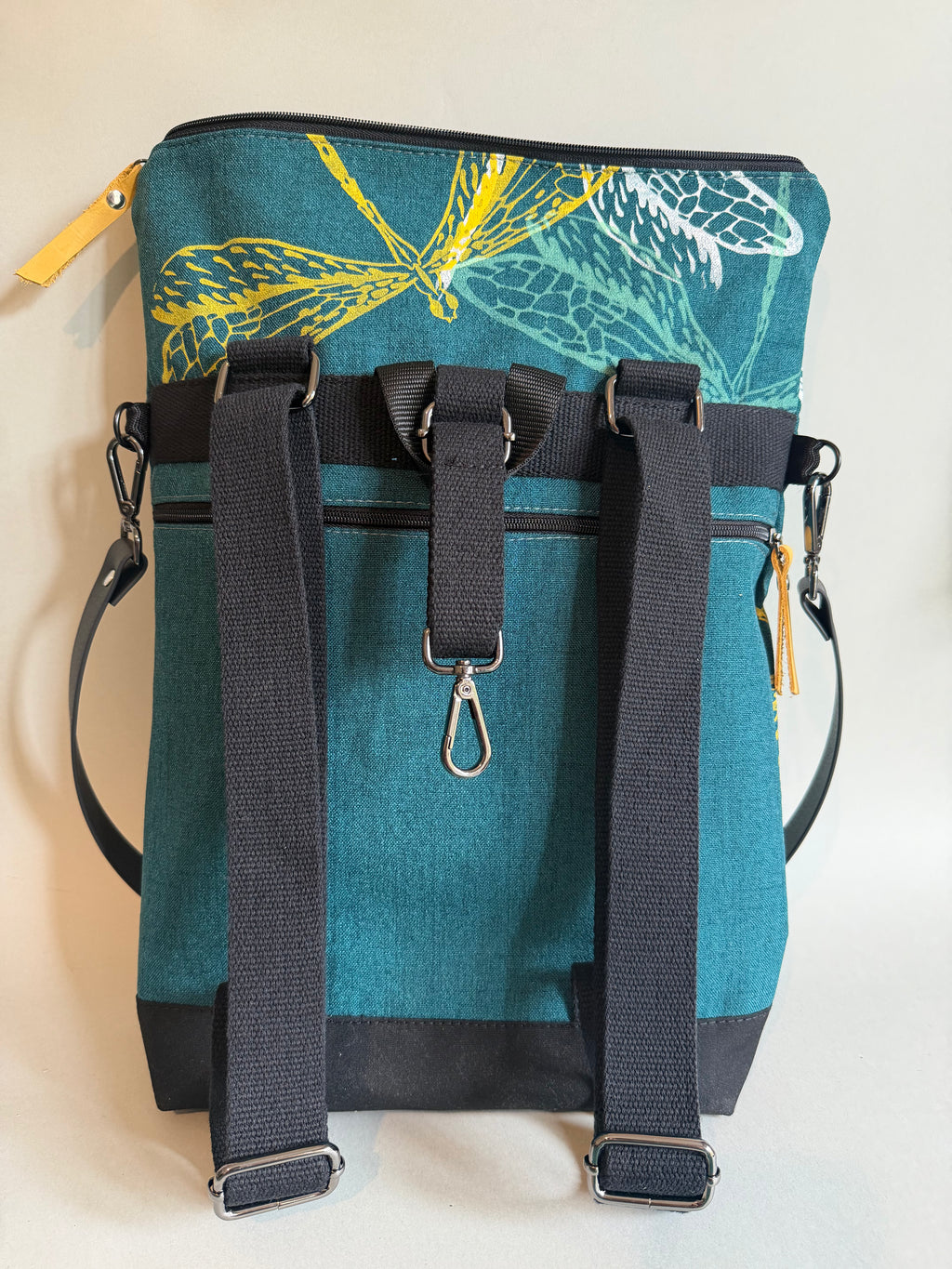 SITOLAB MIDNIGHT GREEN DRAGONFLY BACKPACK BAG
