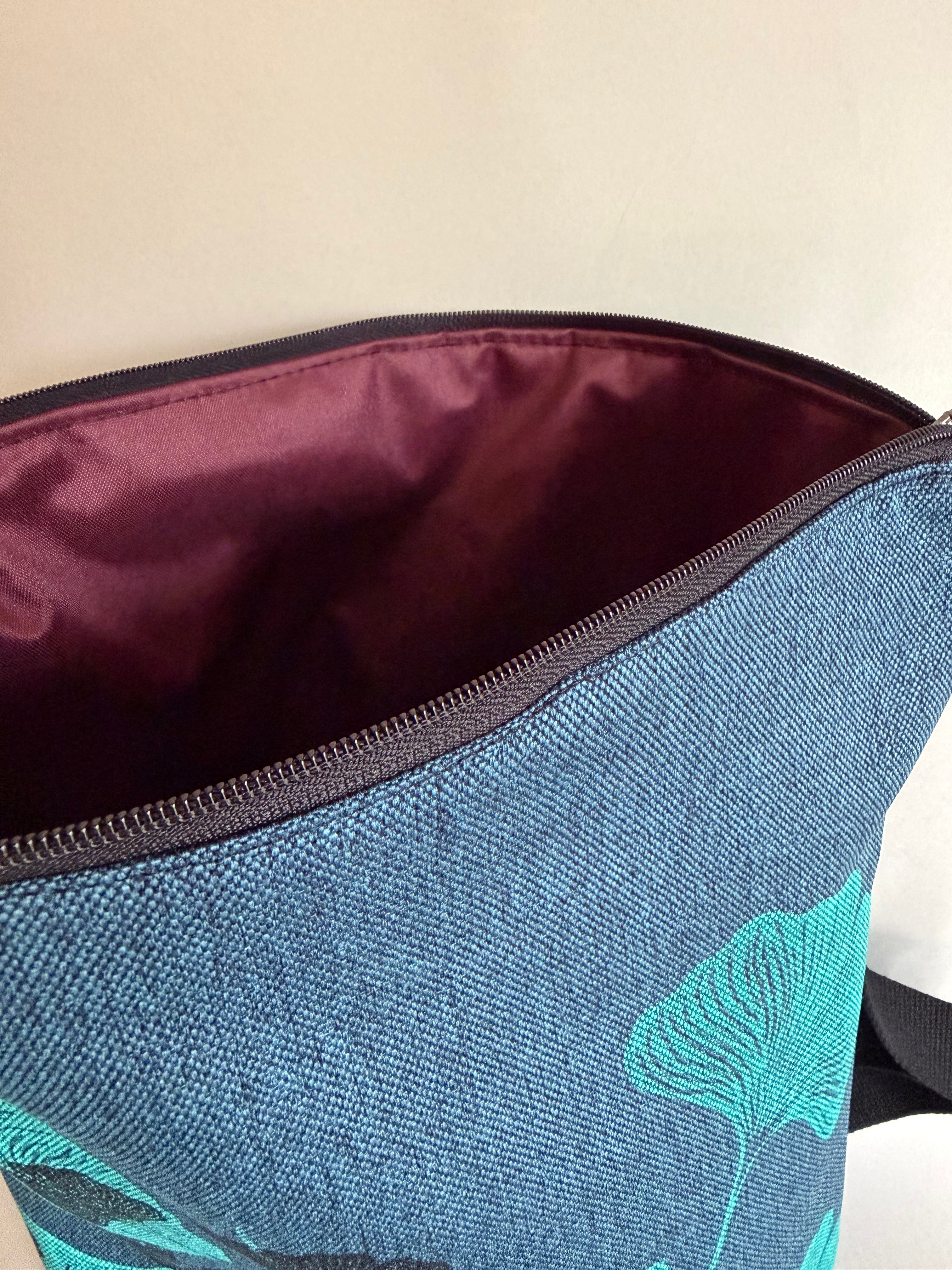 SITOLAB BLUE BLACK&GREEN GINKO BACKPACK