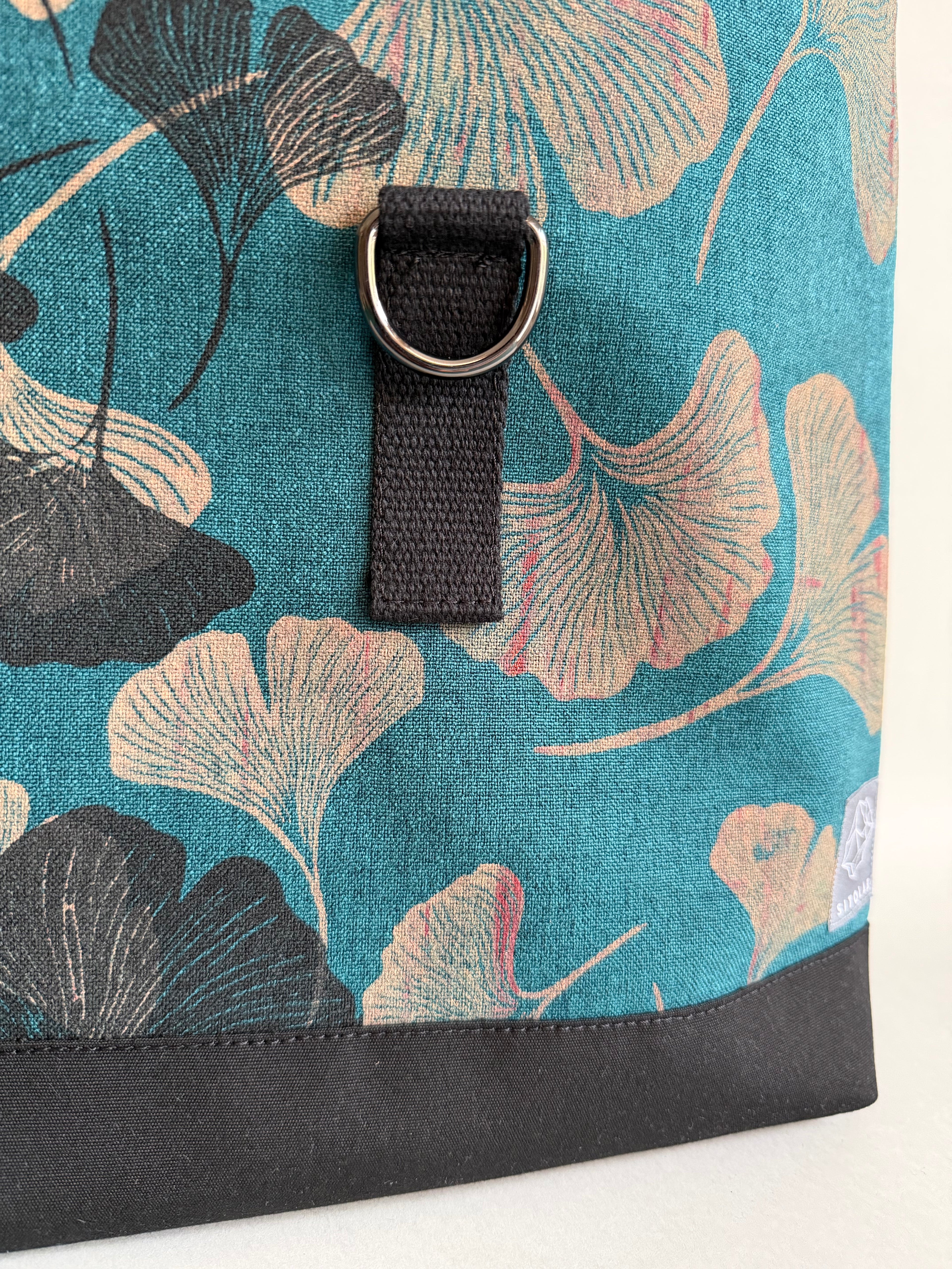 SITOLAB TURQUOISE GREEN GINKO BACKPACK BAG