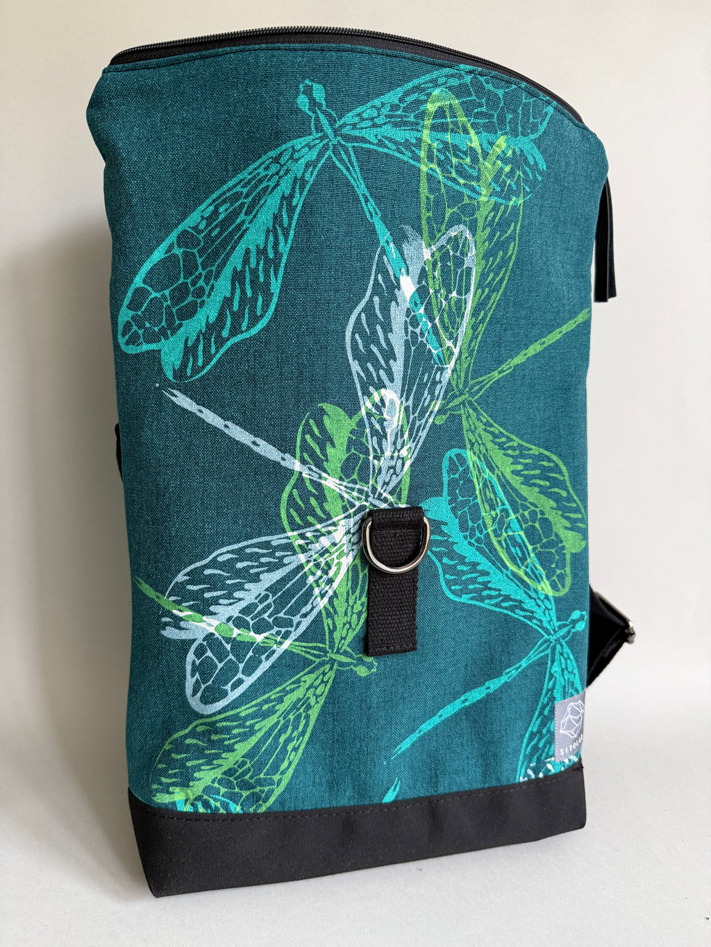 SITOLAB MIDNIGHT GREEN DRAGONFLY BACKPACK BAG
