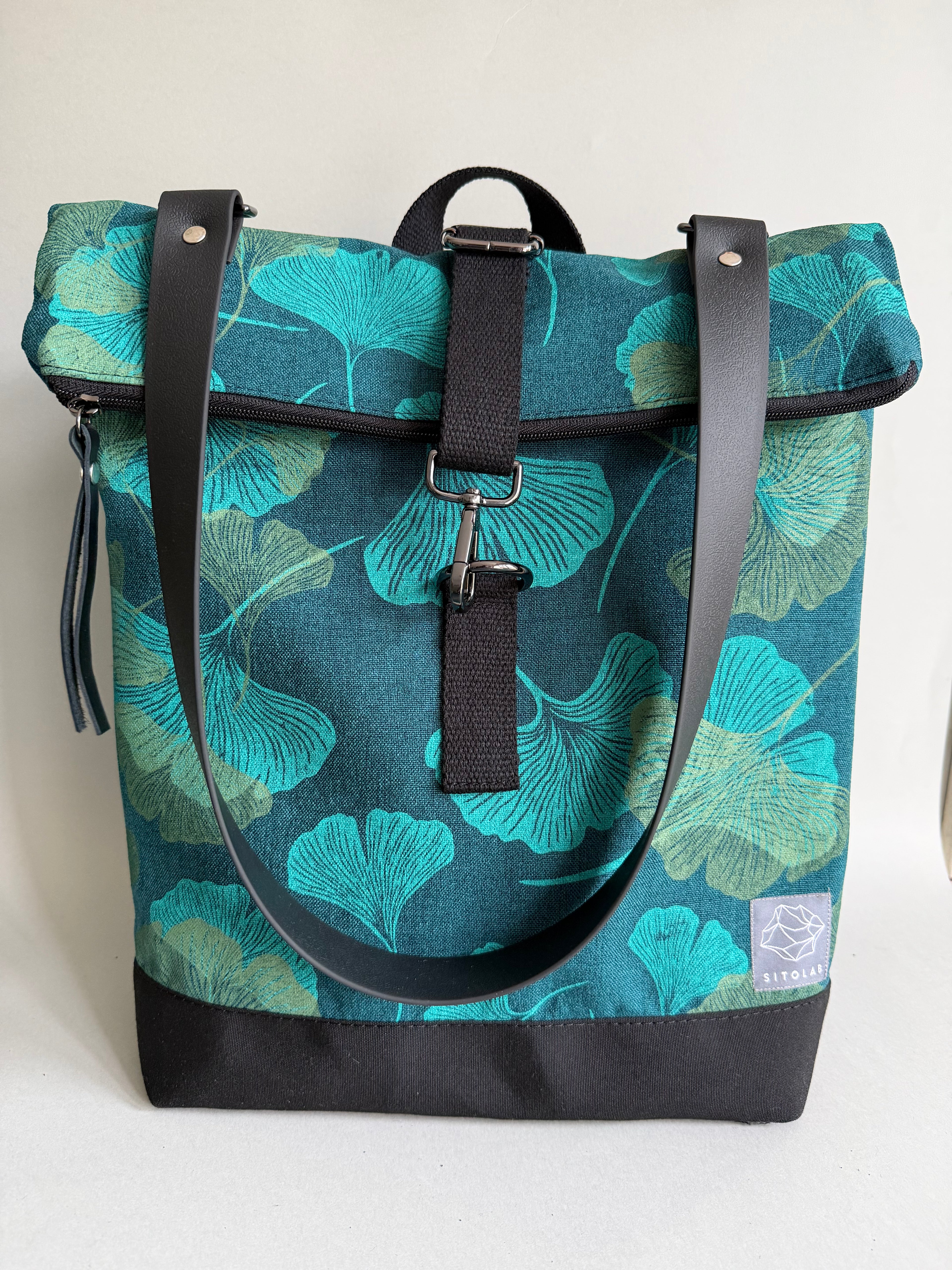 SITOLAB GREEN GINKO BACKPACK BAG II