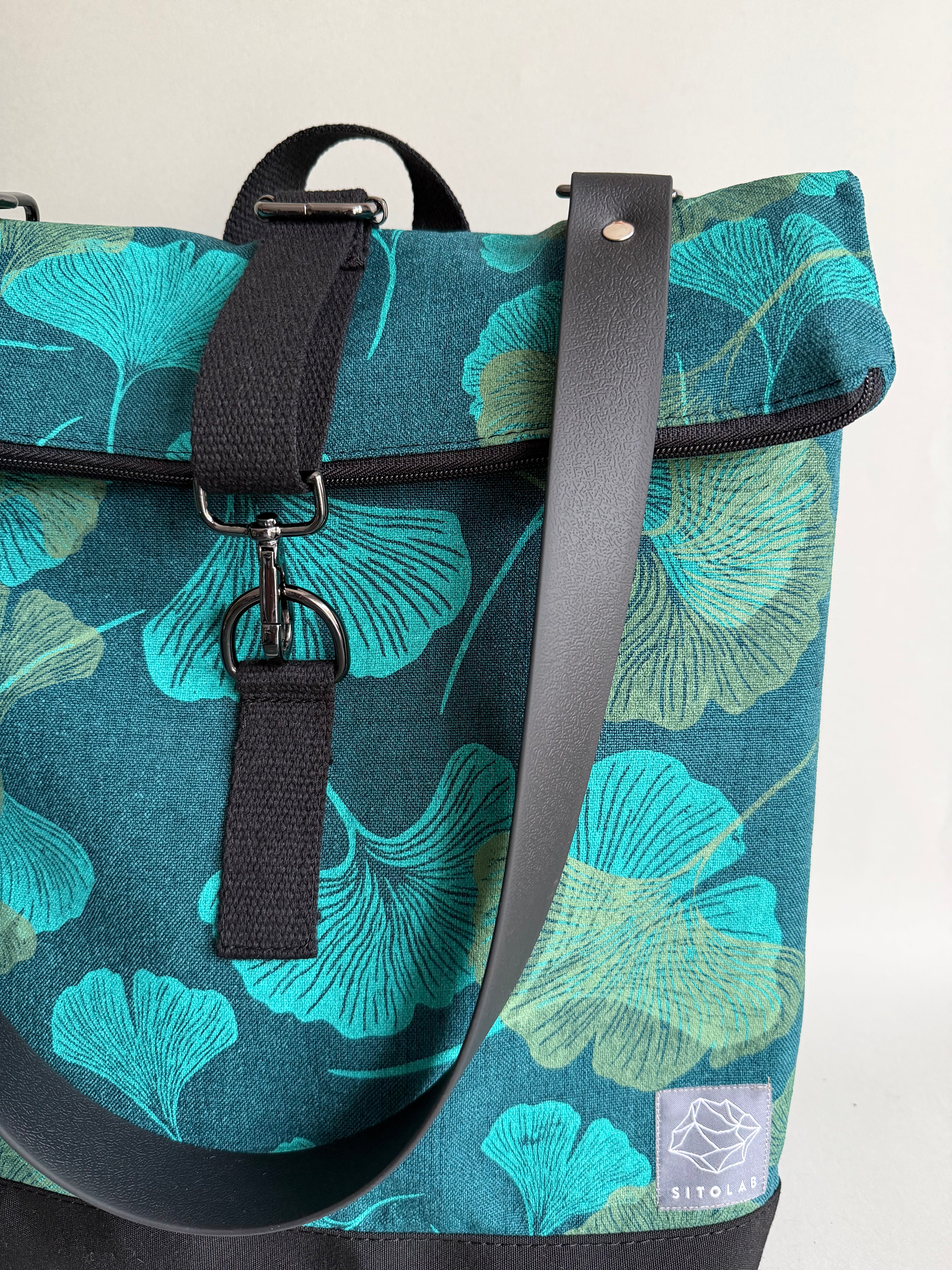 SITOLAB GREEN GINKO BACKPACK BAG II