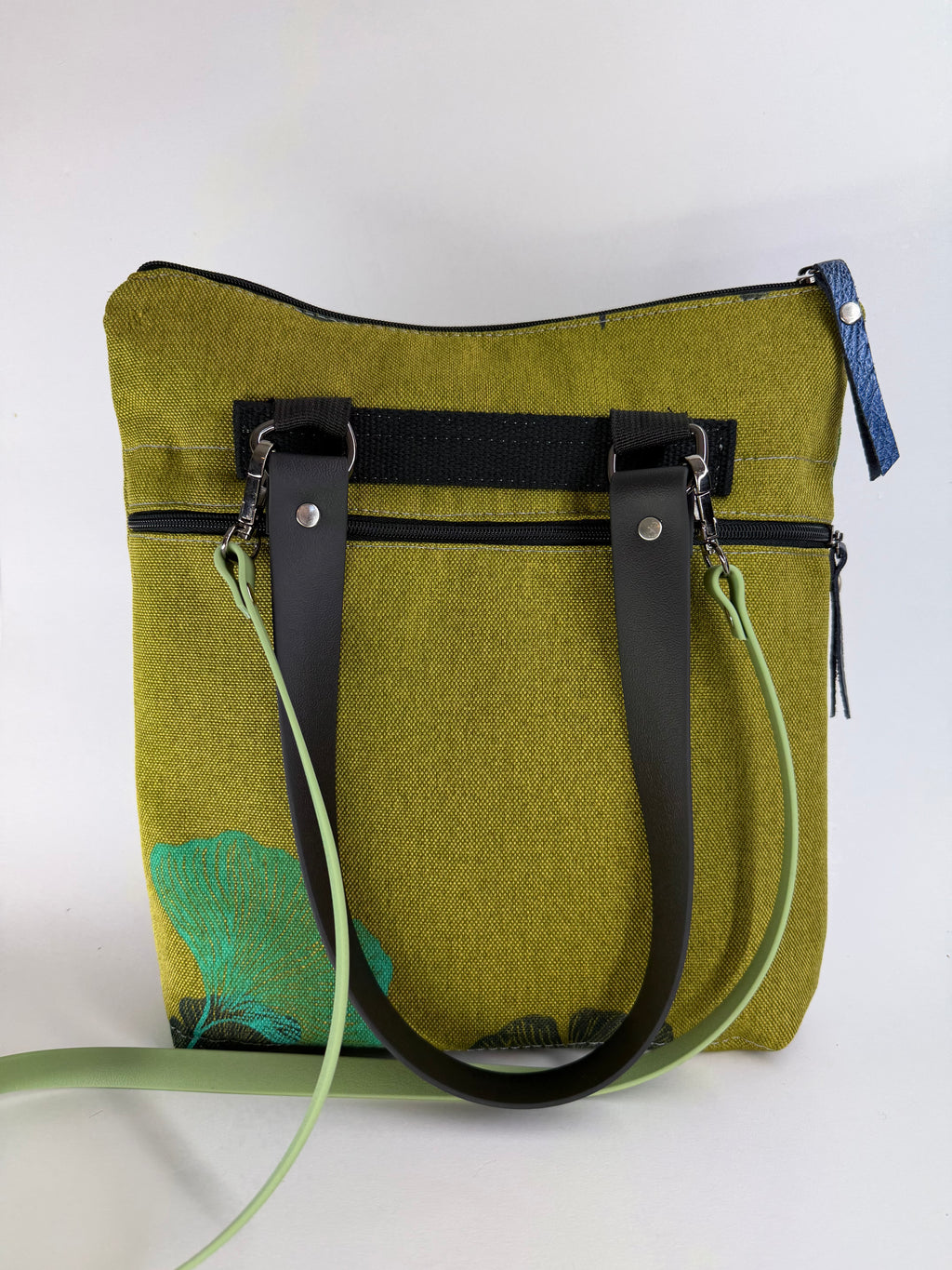 SITOLAB SQUARE GREEN GINKO BAG