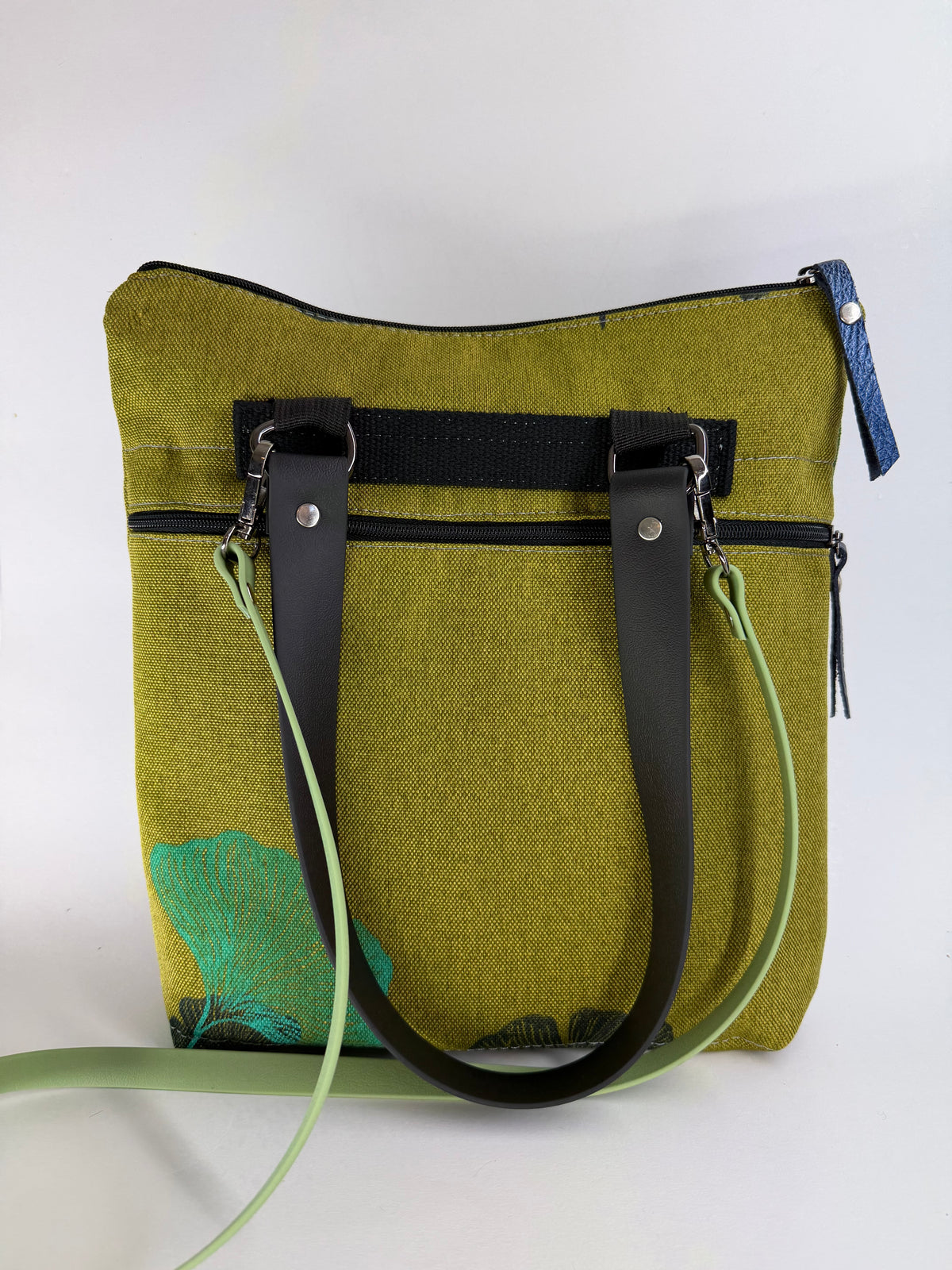SITOLAB SQUARE GREEN GINKO BAG