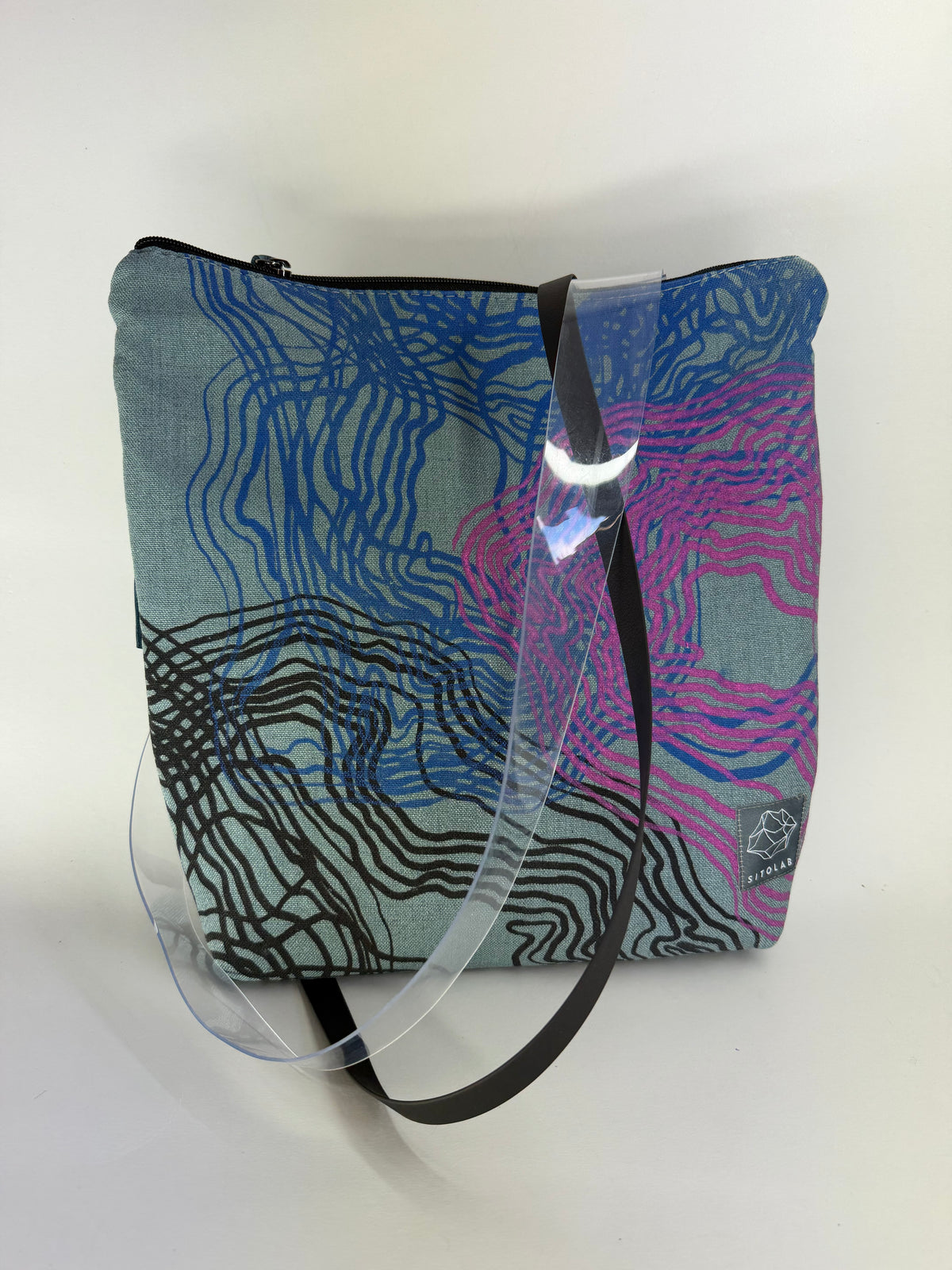 SITOLAB SQUARE SAGE SWIRL BAG
