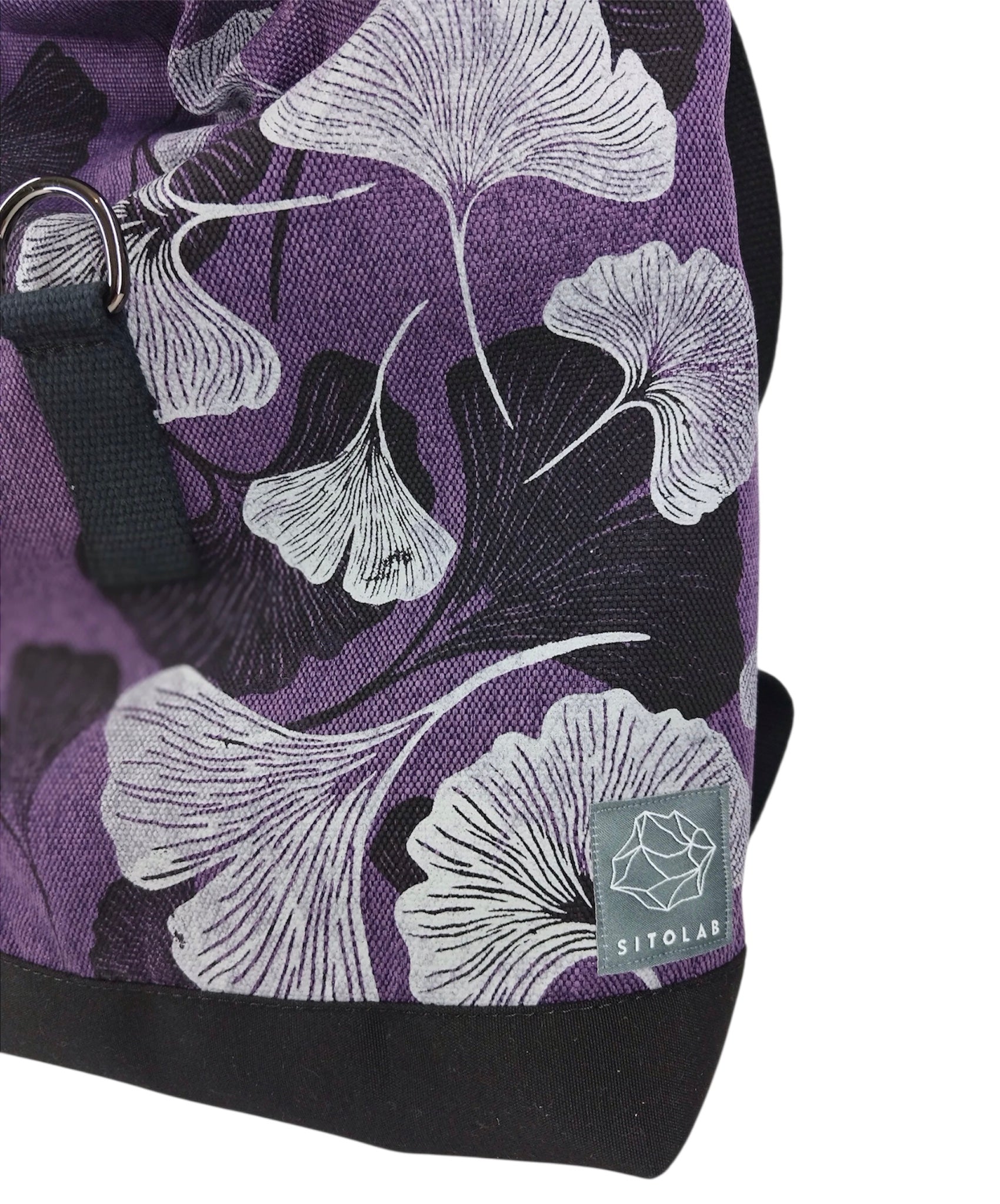 SITOLAB VIOLET B&W GINKO BACKPACK