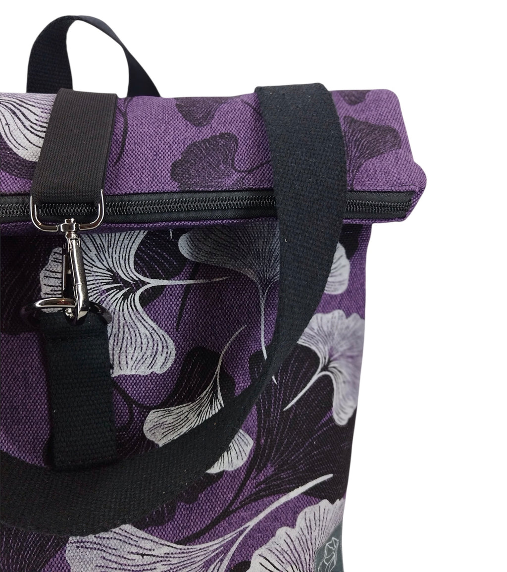 SITOLAB VIOLET B&W GINKO BACKPACK