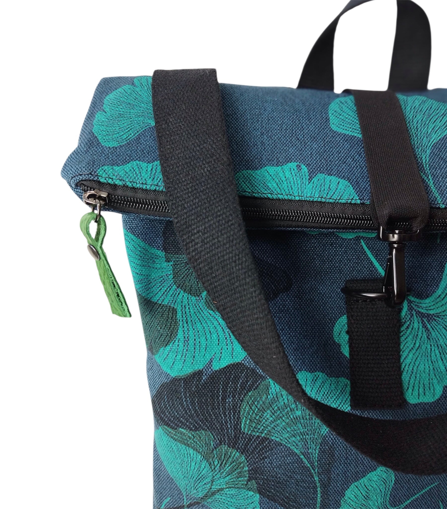 SITOLAB BLUE BLACK&GREEN GINKO BACKPACK