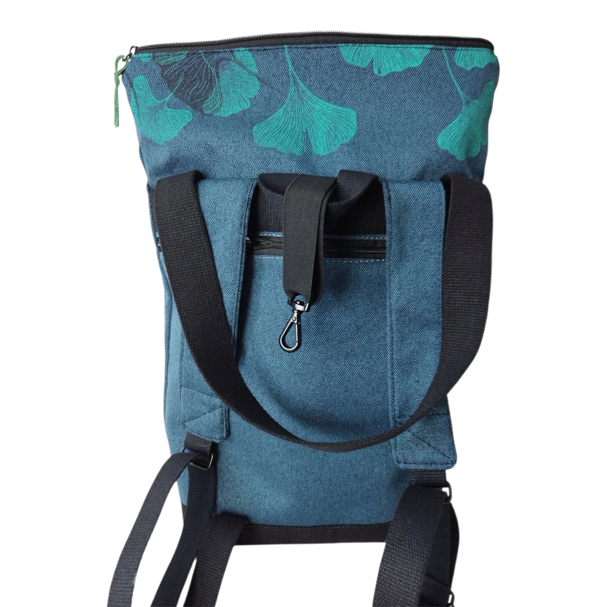 SITOLAB BLUE BLACK&GREEN GINKO BACKPACK