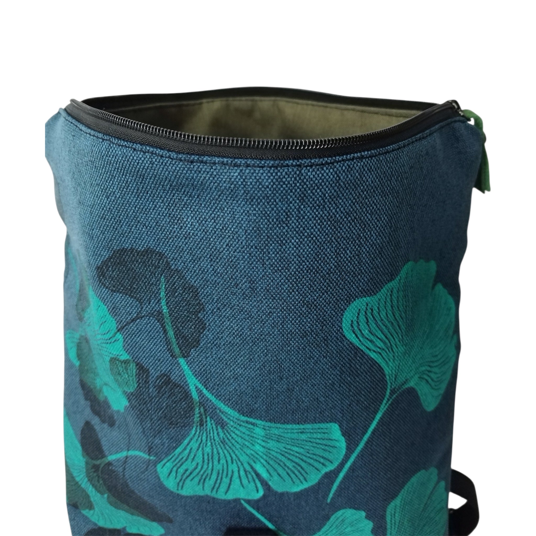 SITOLAB BLUE BLACK&GREEN GINKO BACKPACK