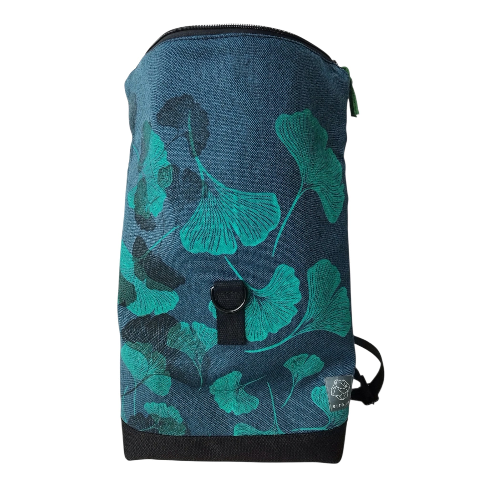 SITOLAB BLUE BLACK&GREEN GINKO BACKPACK