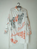 SITOLAB OVERSIZE SHIRT WITH INSECTS PRINT