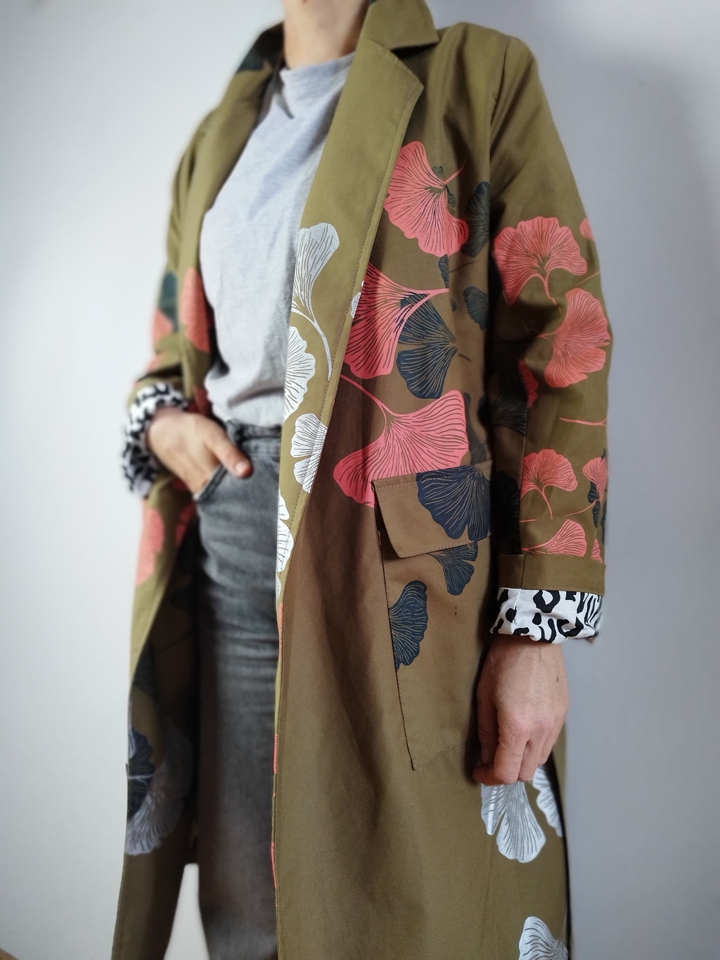 SITOLAB LIGHT COAT WITH GINKO PRINT