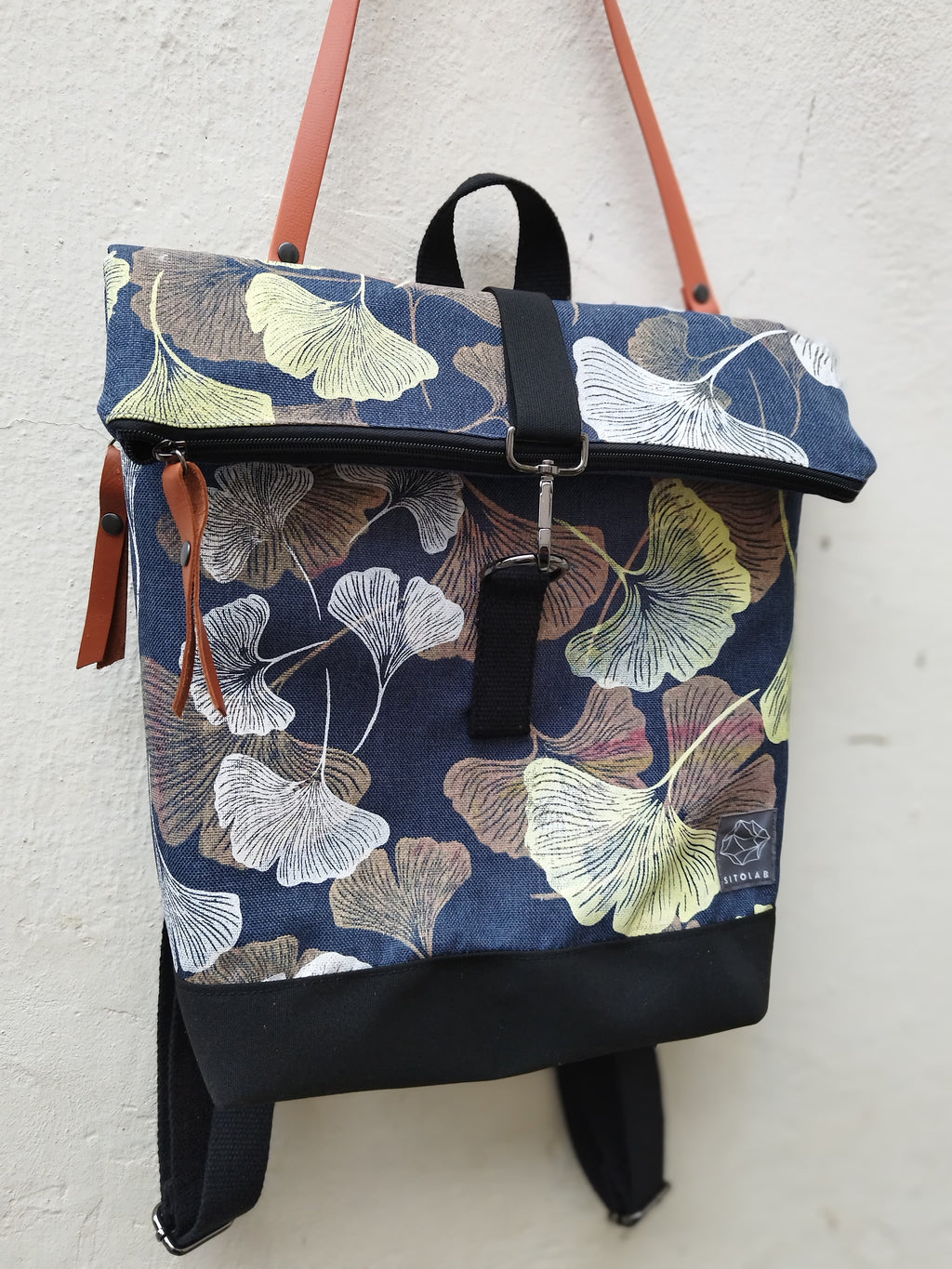 SITOLAB RAINY BLUE GINKO BACKPACK