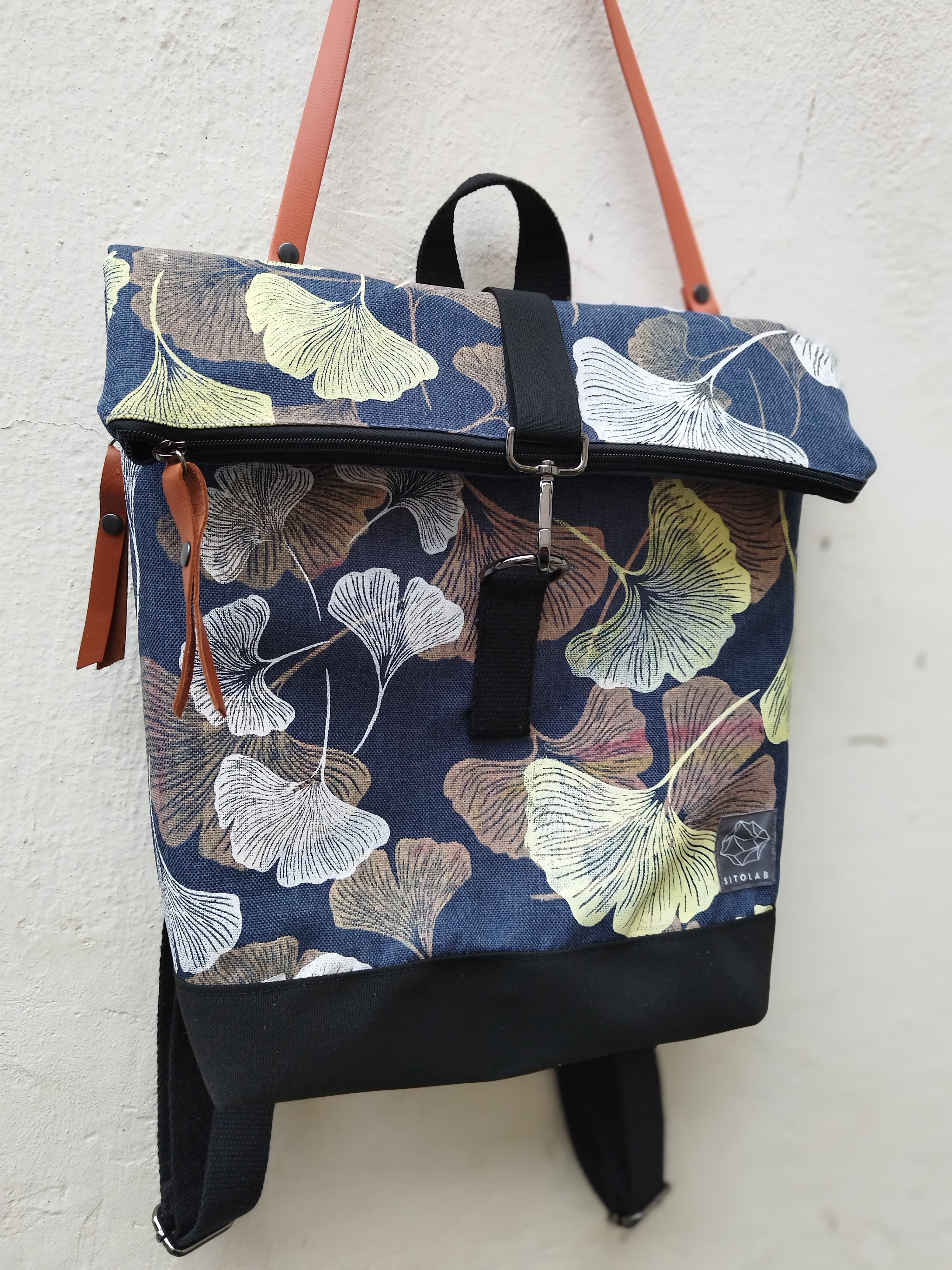 SITOLAB RAINY BLUE GINKO BACKPACK