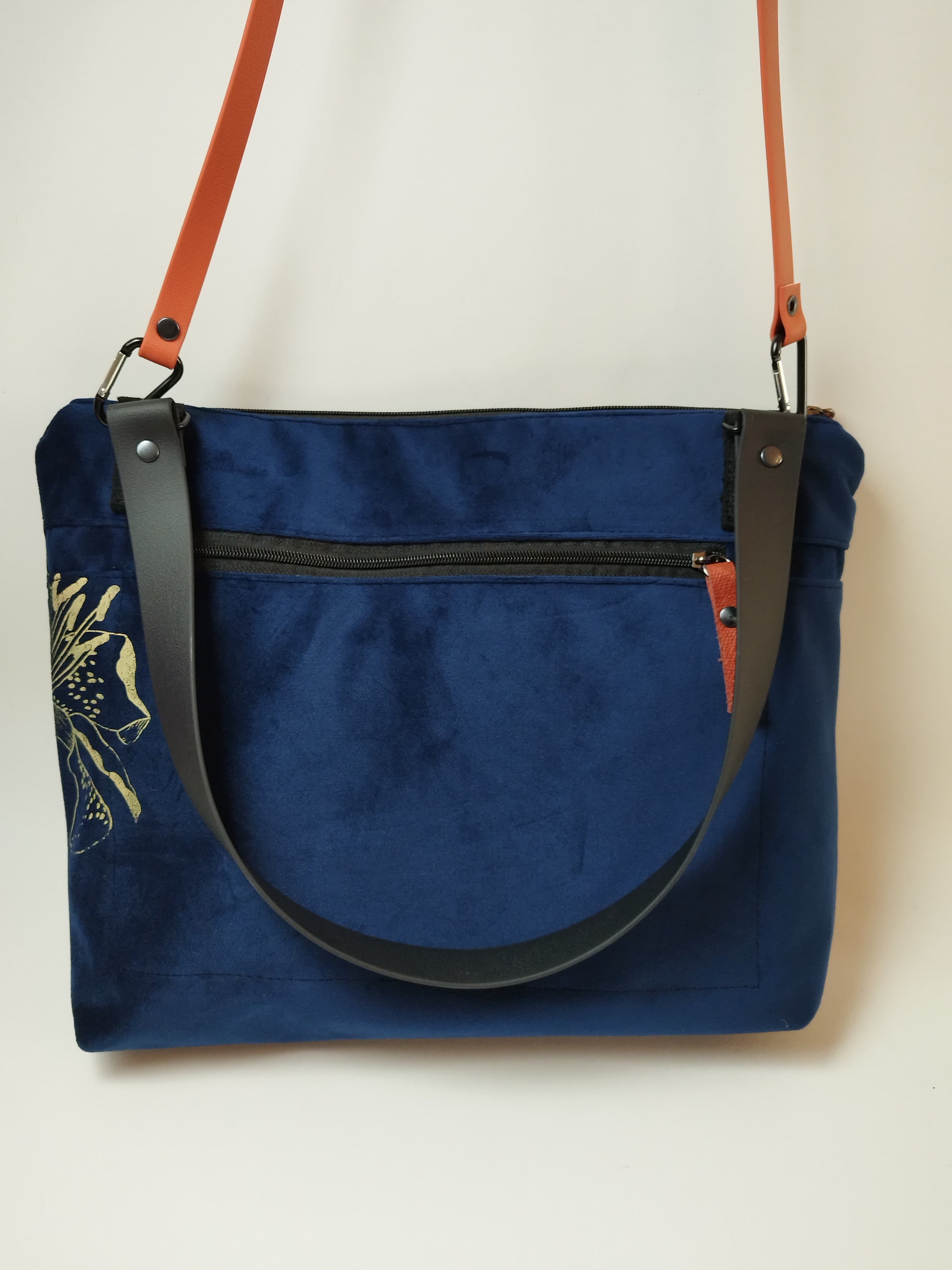 SITOLAB VELVET BLUE MINI BAG