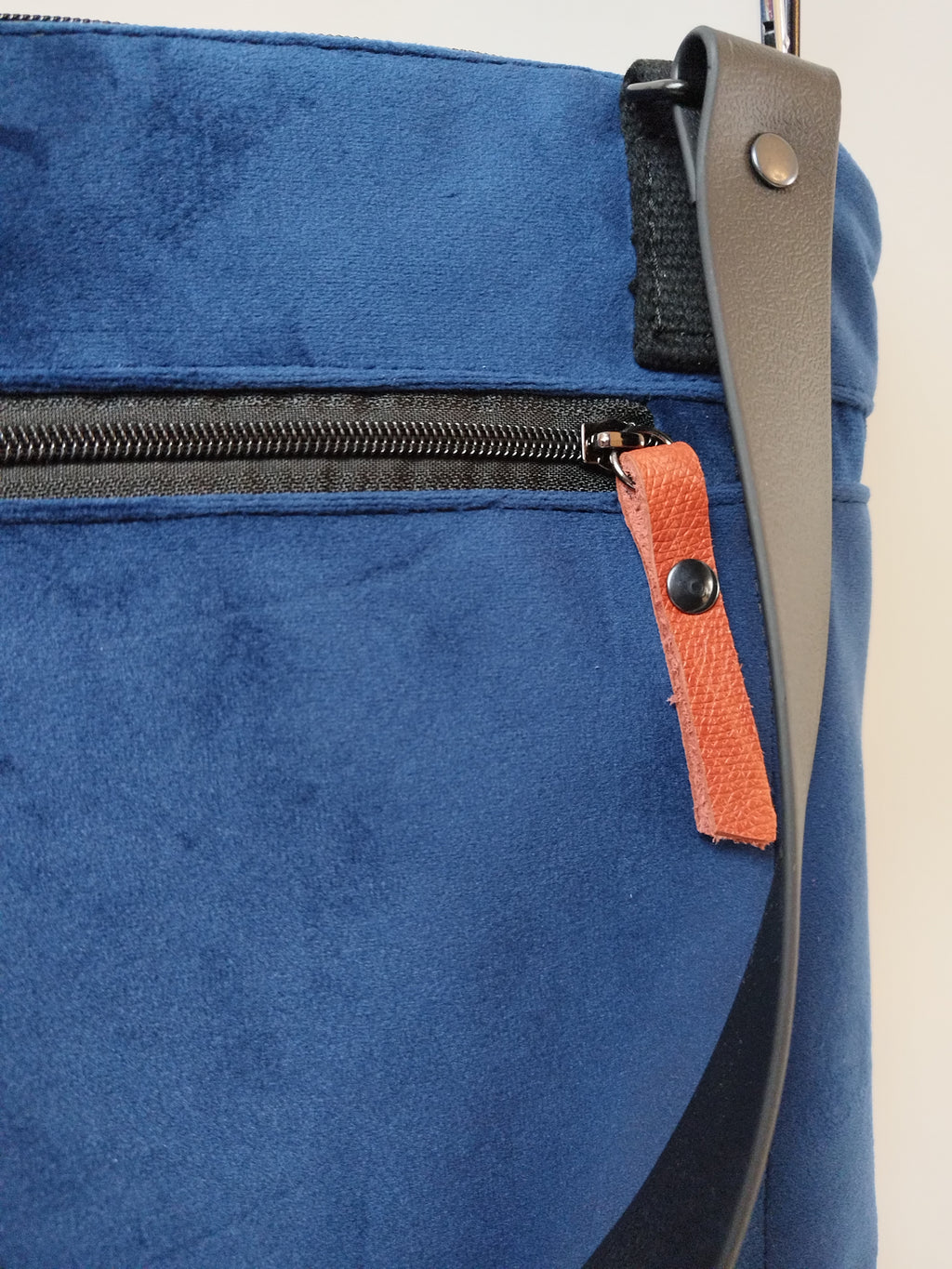 SITOLAB VELVET BLUE MINI BAG