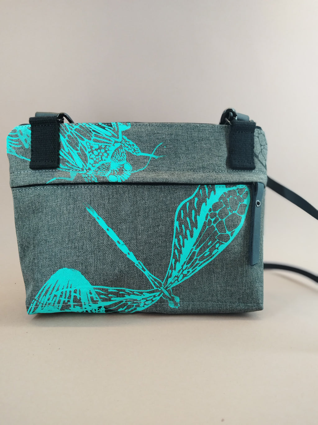 SITOLAB MINI GRAY BAG WITH INSECTS PRINT