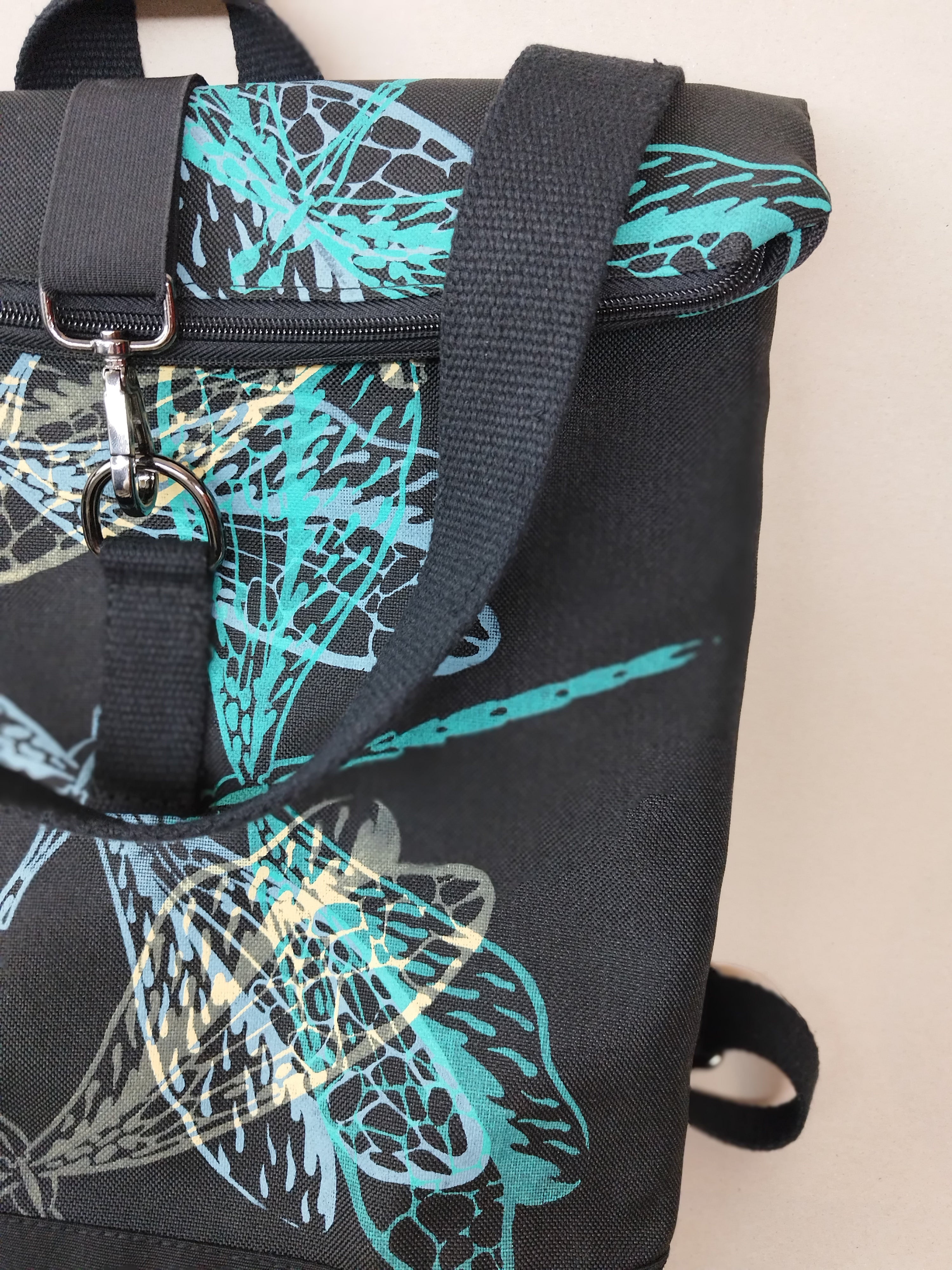 SITOLAB BACKPACK WITH DRAGONFLY PRINT