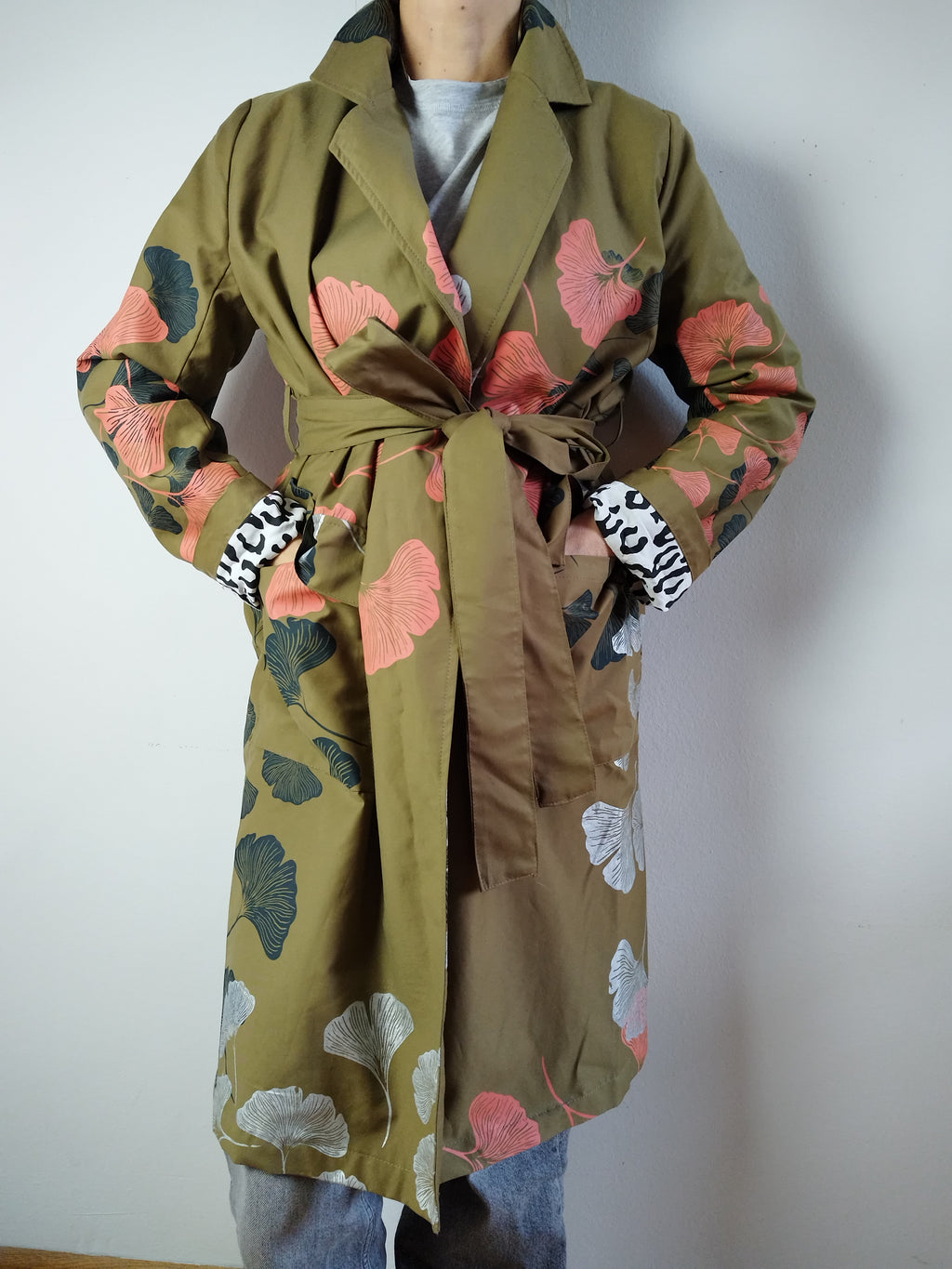 SITOLAB LIGHT COAT WITH GINKO PRINT