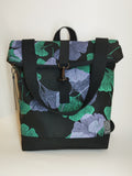 SITOLAB GINKO BACKPACK VIOLET GREEN PRINT
